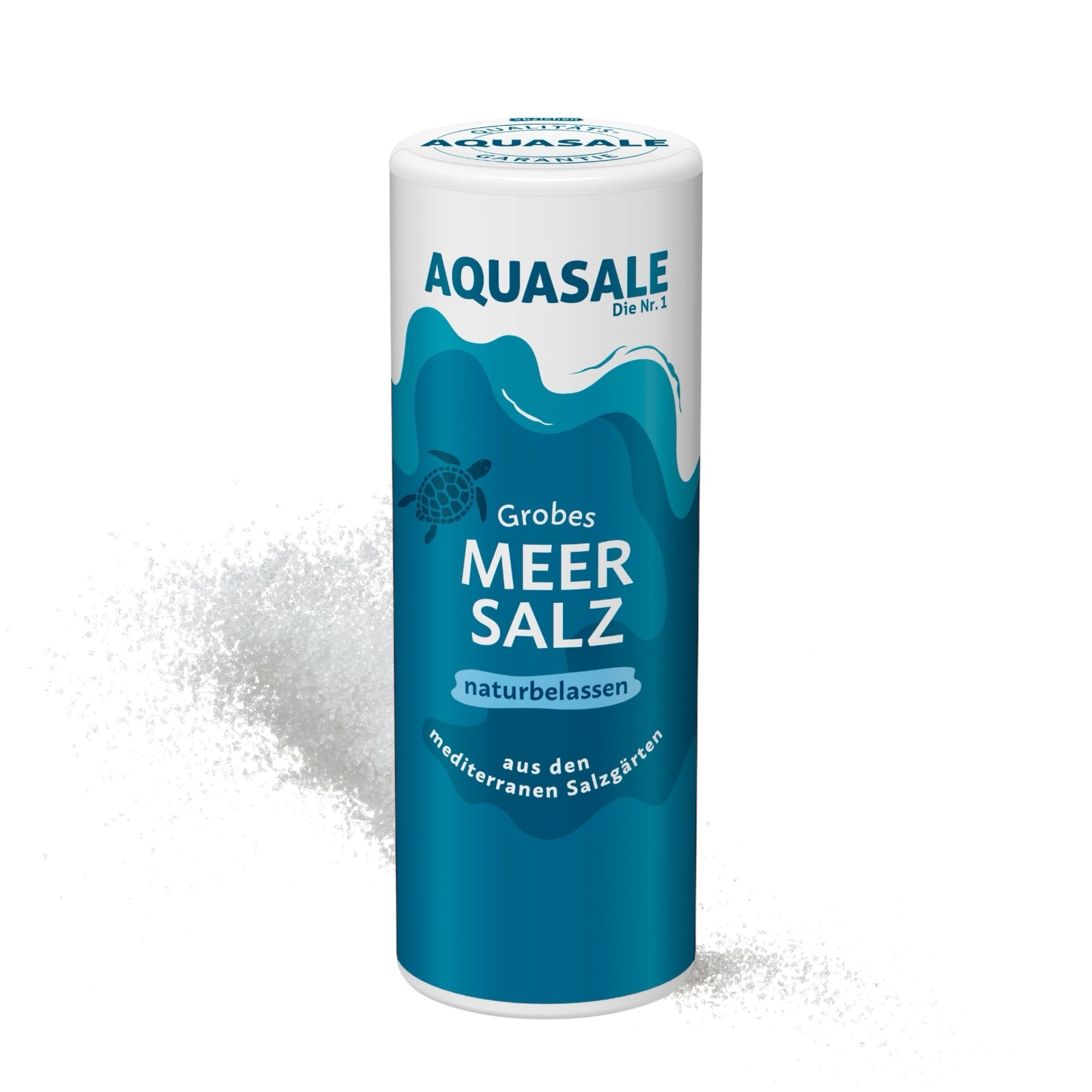 Aquasale Grobes Meersalz 8x 250g Dose