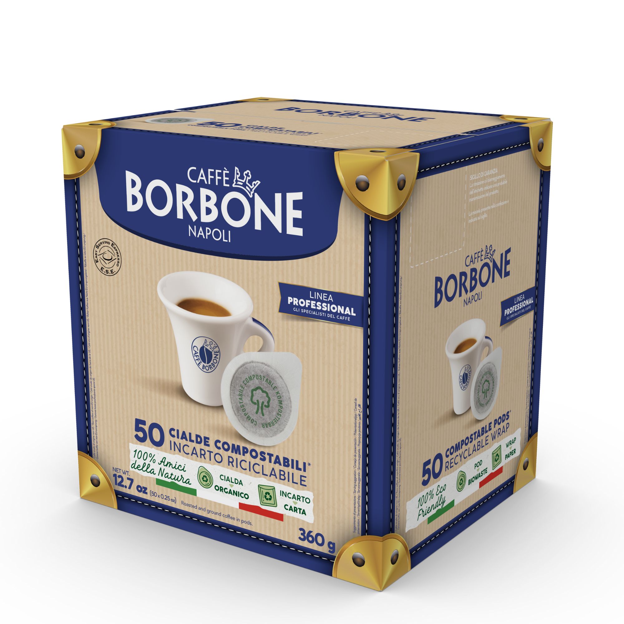 Caffè Borbone Kaffeepads Blu 50 E.S.E. Pads Caffè Borbone Kaffeepads Nera 50 E.S.E. Pads