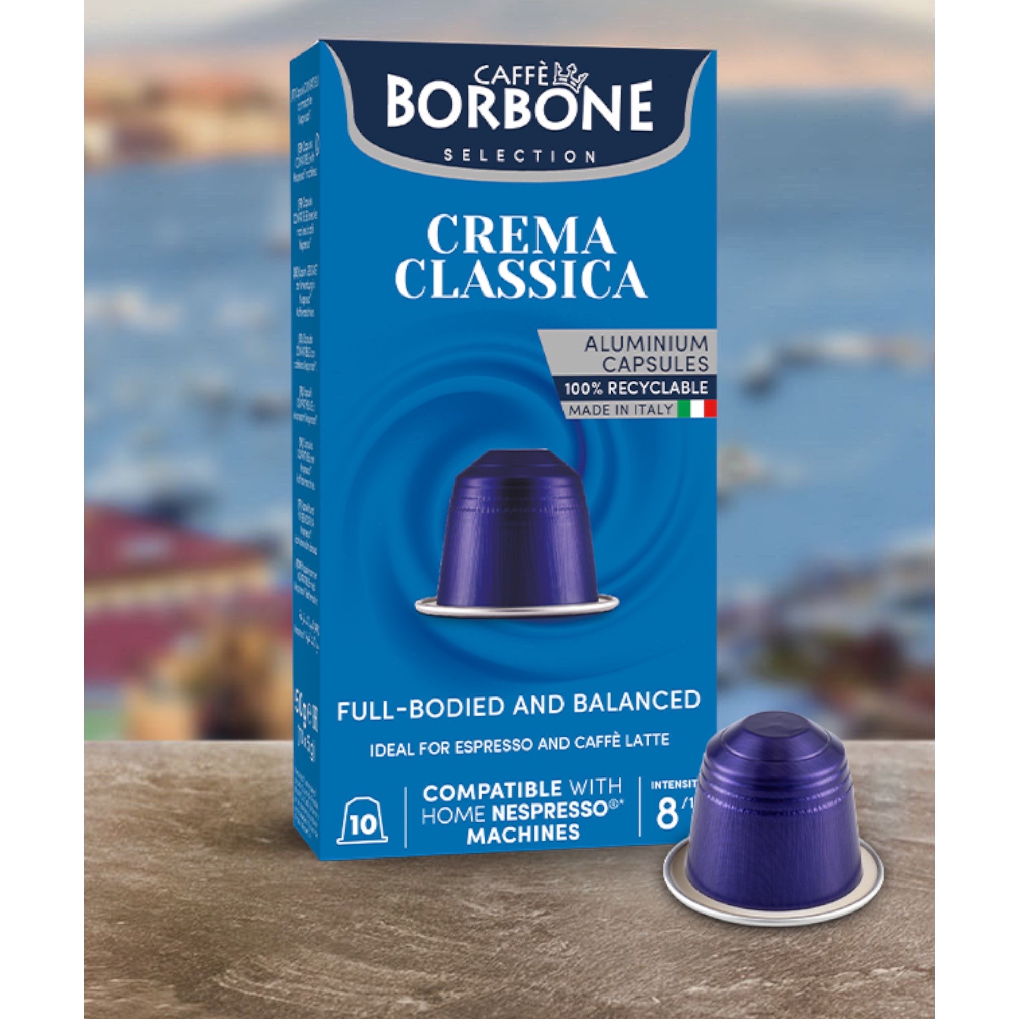 Caffè Borbone Crema Classica 10 Kapseln Nespresso® kompatibel Caffè Borbone Crema Classica 10 Kapseln Nespresso® kompatibel