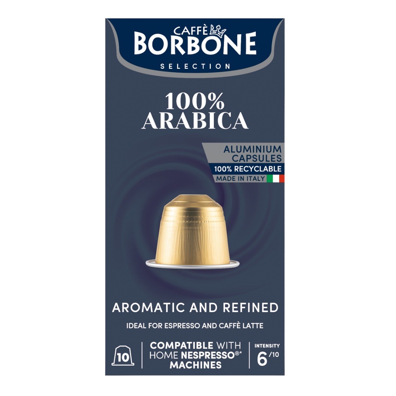 Caffè Borbone 100% Arabica 10 Kapseln Nespresso® kompatibel