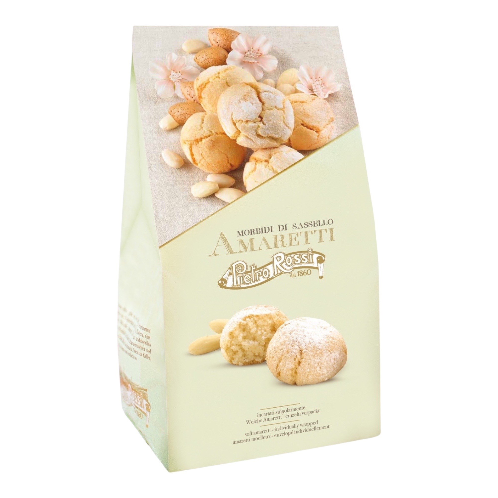 Pietro Rossi Weiche Amaretti - Amaretti Morbidi 150g 2x Joerges Espresso Gorilla Café Creme 1000g + 1x Pietro Rossi Weiche Amaretti (1x 150g)