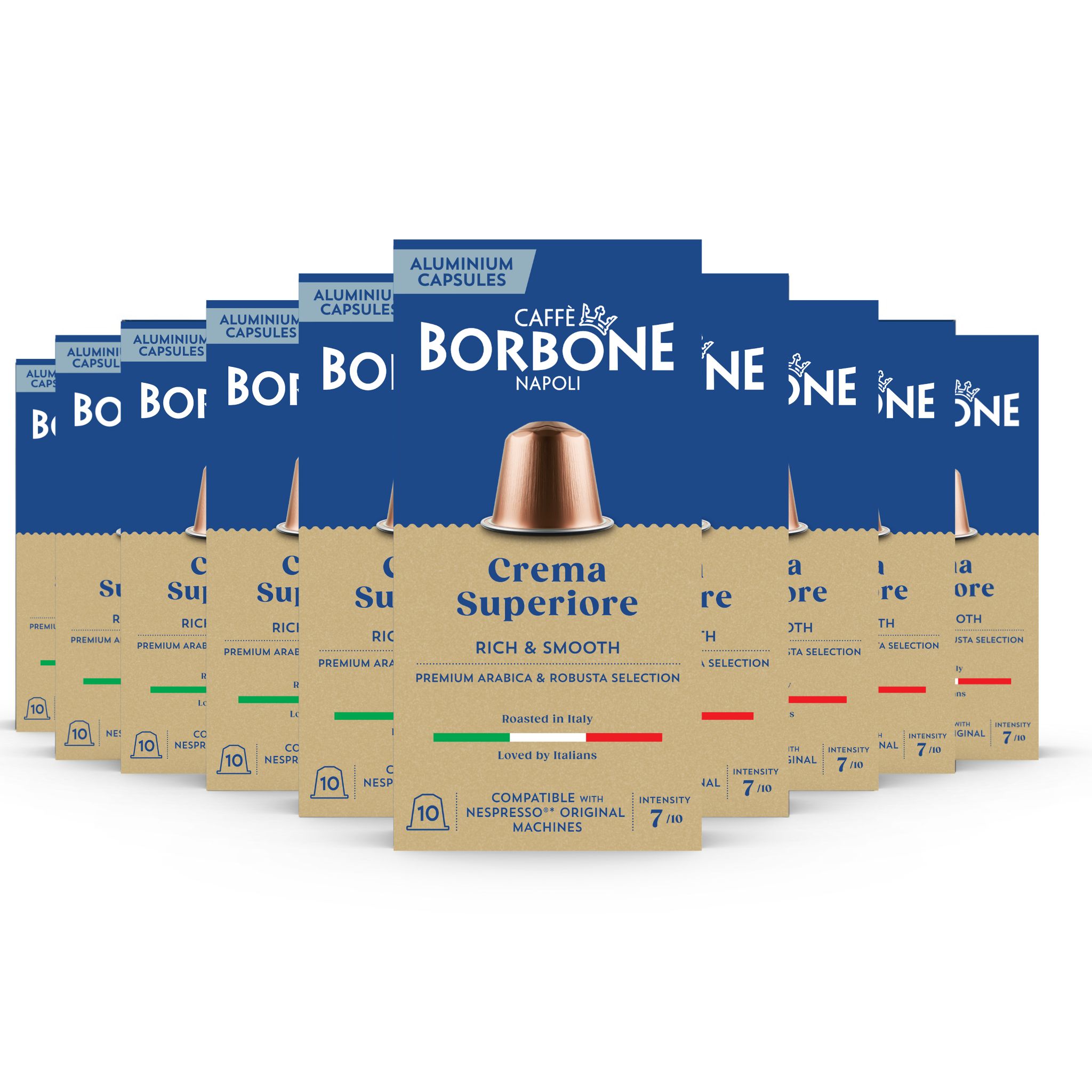 Caffè Borbone Crema Superiore 100 Kapseln Nespresso® kompatibel