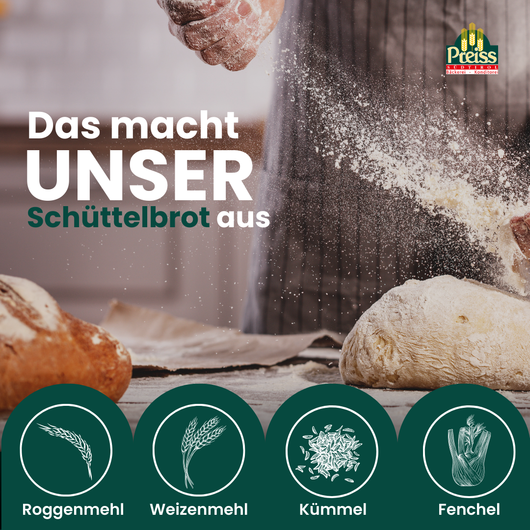 Preiss Original Südtiroler Schüttelbrot 200g Preiss Original Südtiroler Schüttelbrot 14x200g