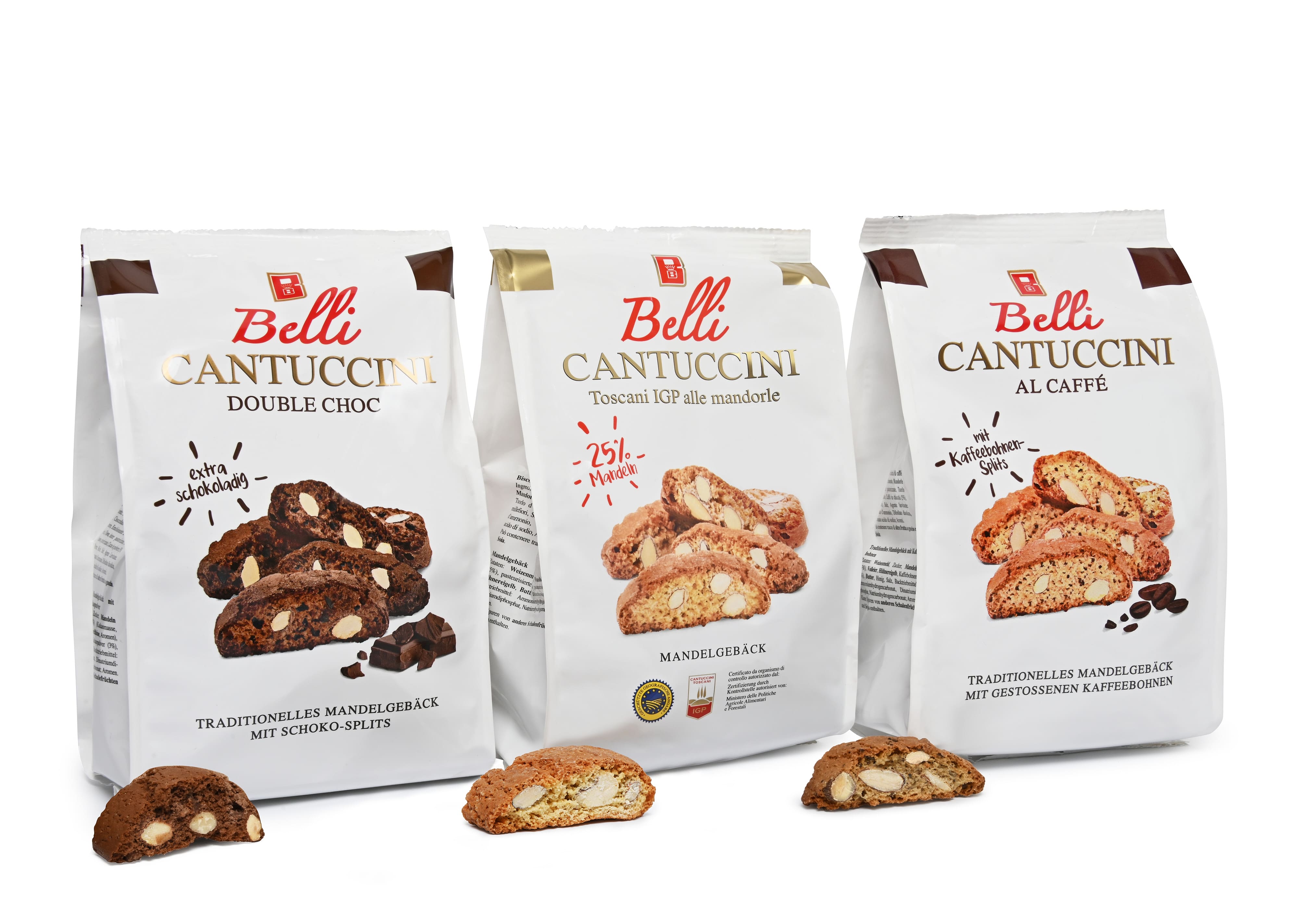 Belli Cantuccini DOUBLE CHOC 250g Belli Cantuccini DOUBLE CHOC 250g