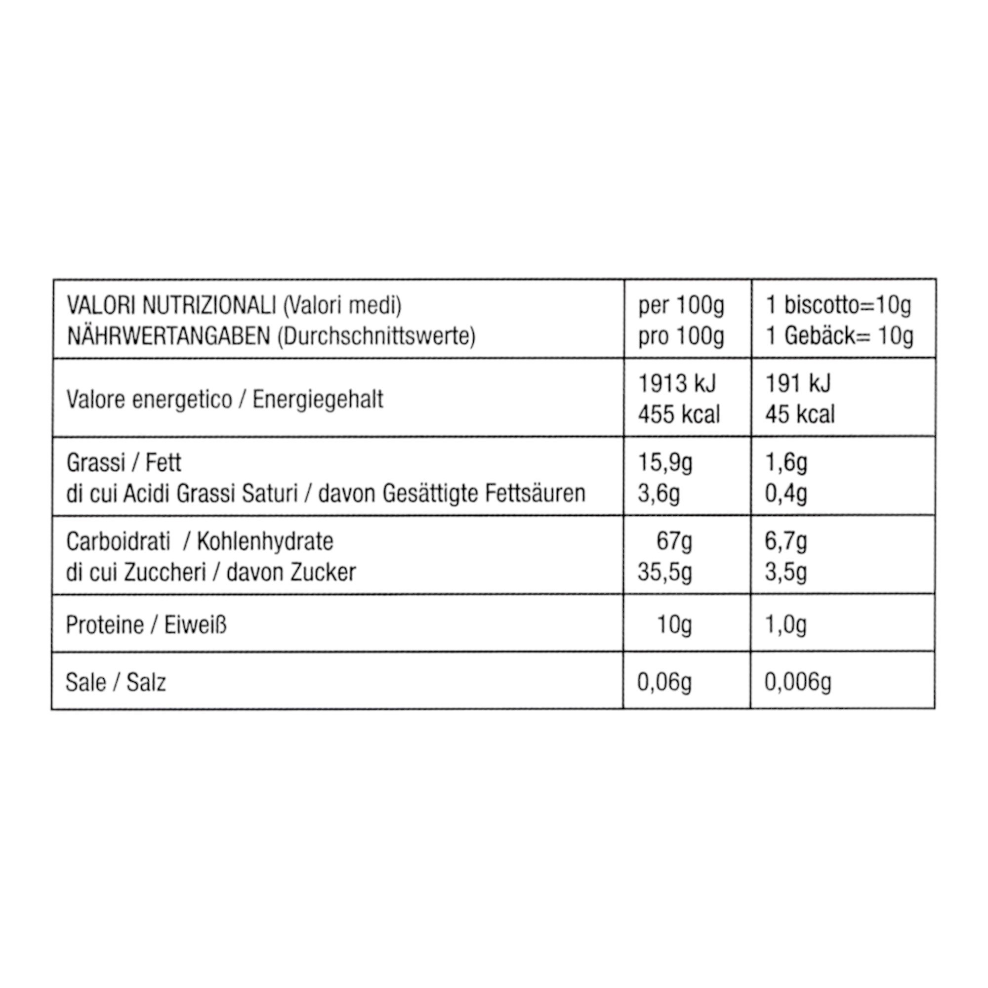 Belli Cantuccini alle mandorle Aufsteller 60x 10g Belli Cantuccini alle mandorle Aufsteller 60x 10g