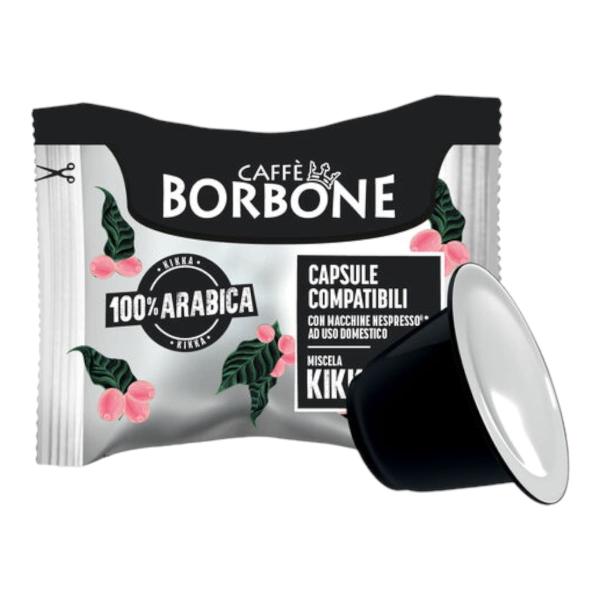 Caffè Borbone Kikka 50 Kapseln Nespresso® kompatibel Caffè Borbone Kikka 50 Kapseln Nespresso® kompatibel