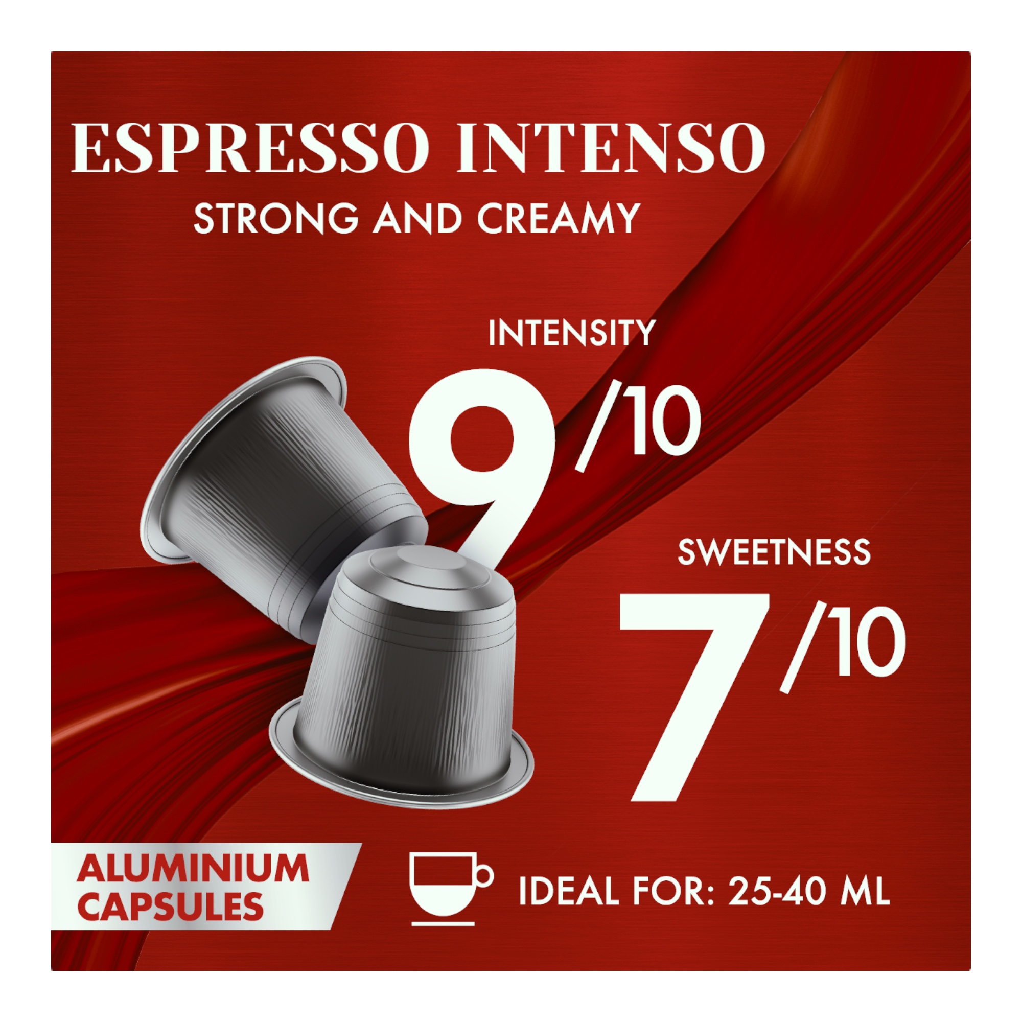 Caffè Borbone Espresso Intenso 10 Kapseln Nespresso® kompatibel