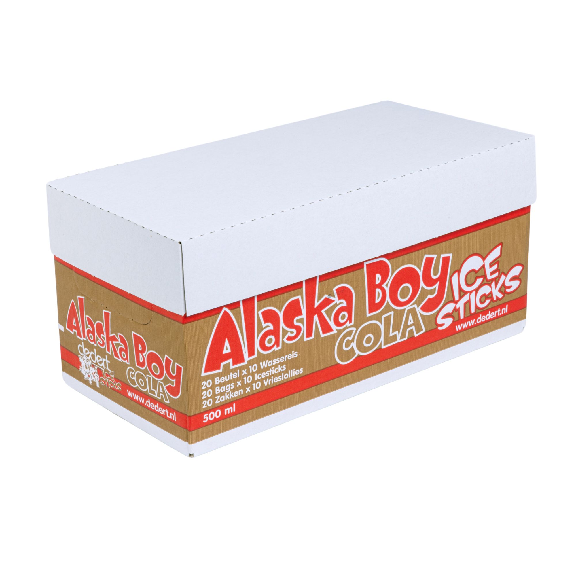 Alaska Boy Wassereis Cola 20x500ml Vorratsverpackung Alaska Boy Wassereis Cola 20x500ml Vorratsverpackung