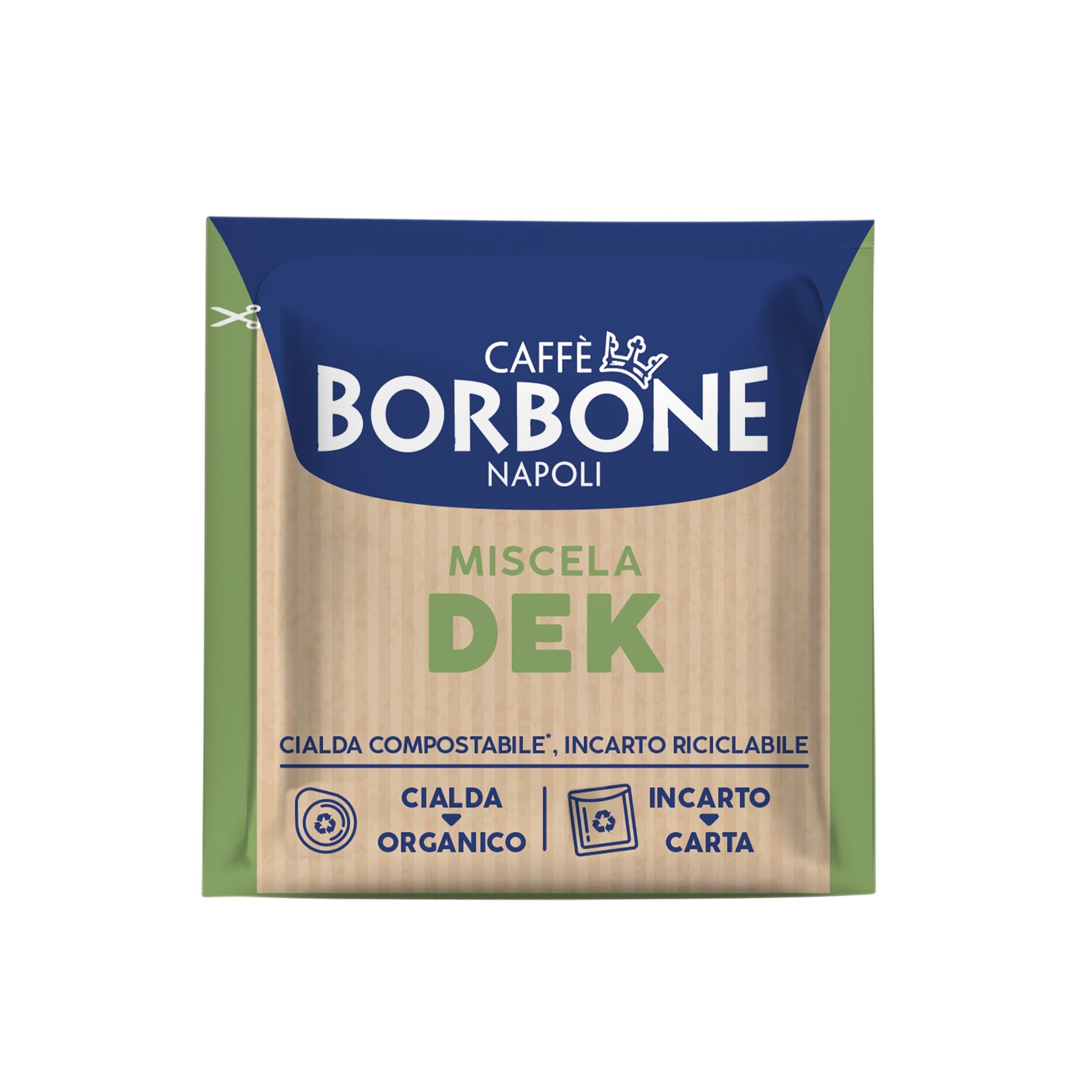Caffè Borbone Kaffeepads Dekoffiniert 50 E.S.E. Pads