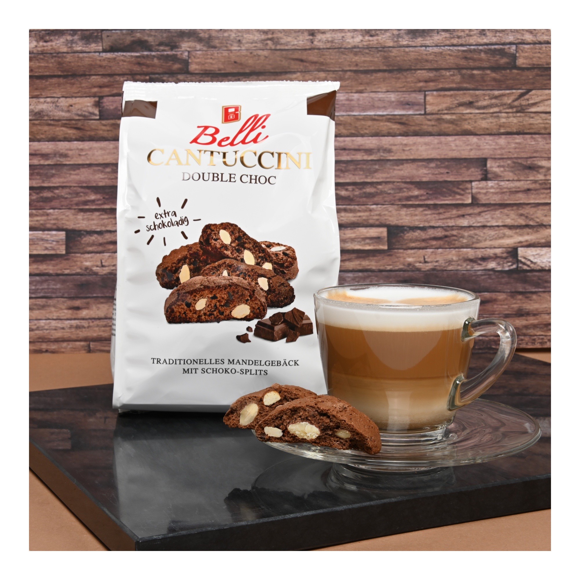 Belli Cantuccini DOUBLE CHOC 10x250g Belli Cantuccini DOUBLE CHOC 10x250g