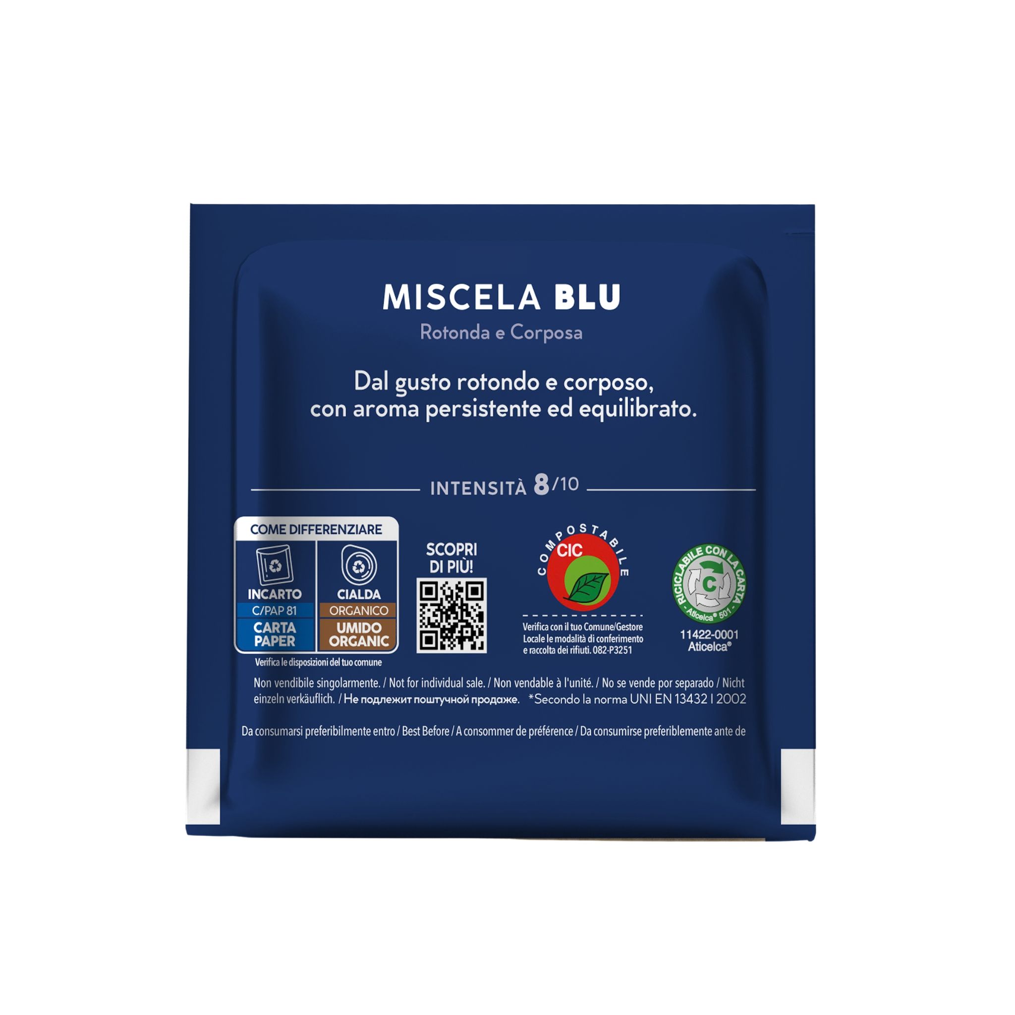 Caffè Borbone 4x50 kompostierbare Kaffee Pads