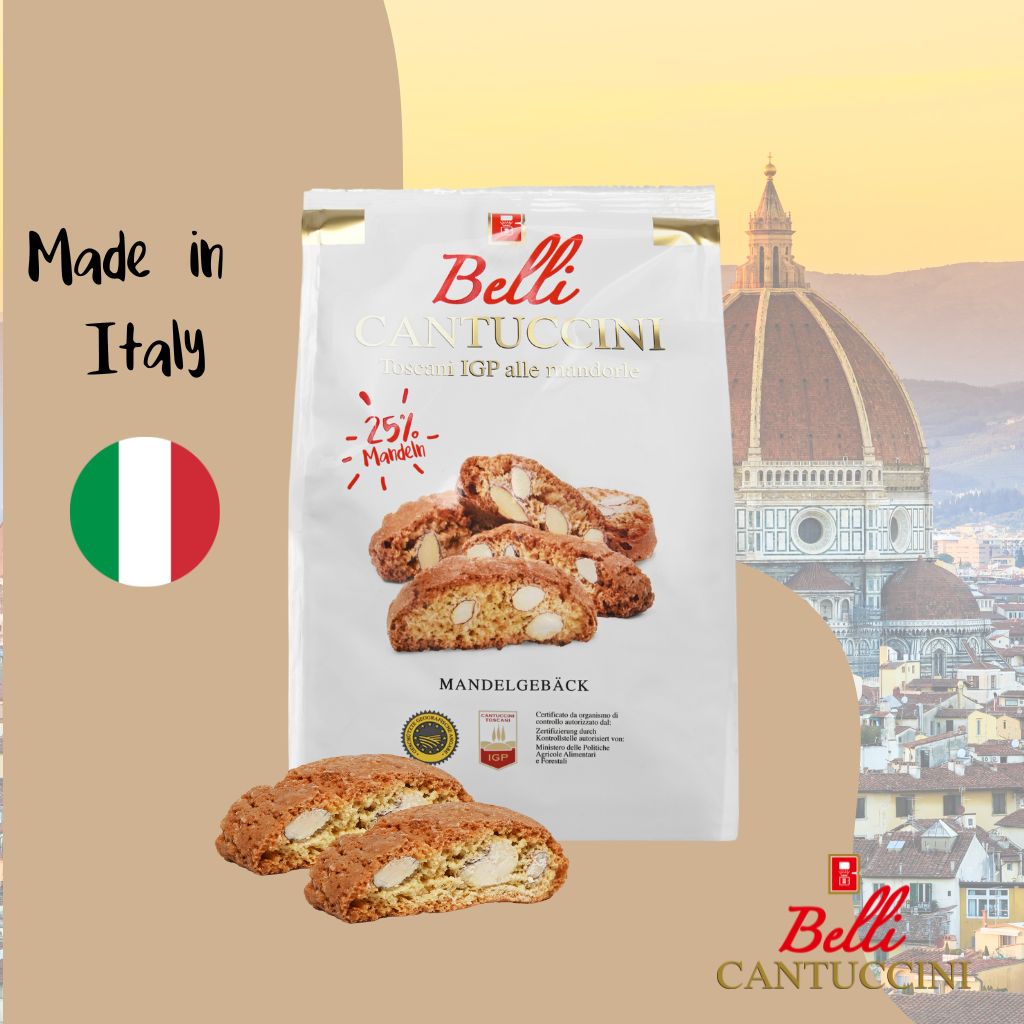 Belli Cantuccini alle Mandorle Toscani IGP 25% Mandeln 10x 250g
