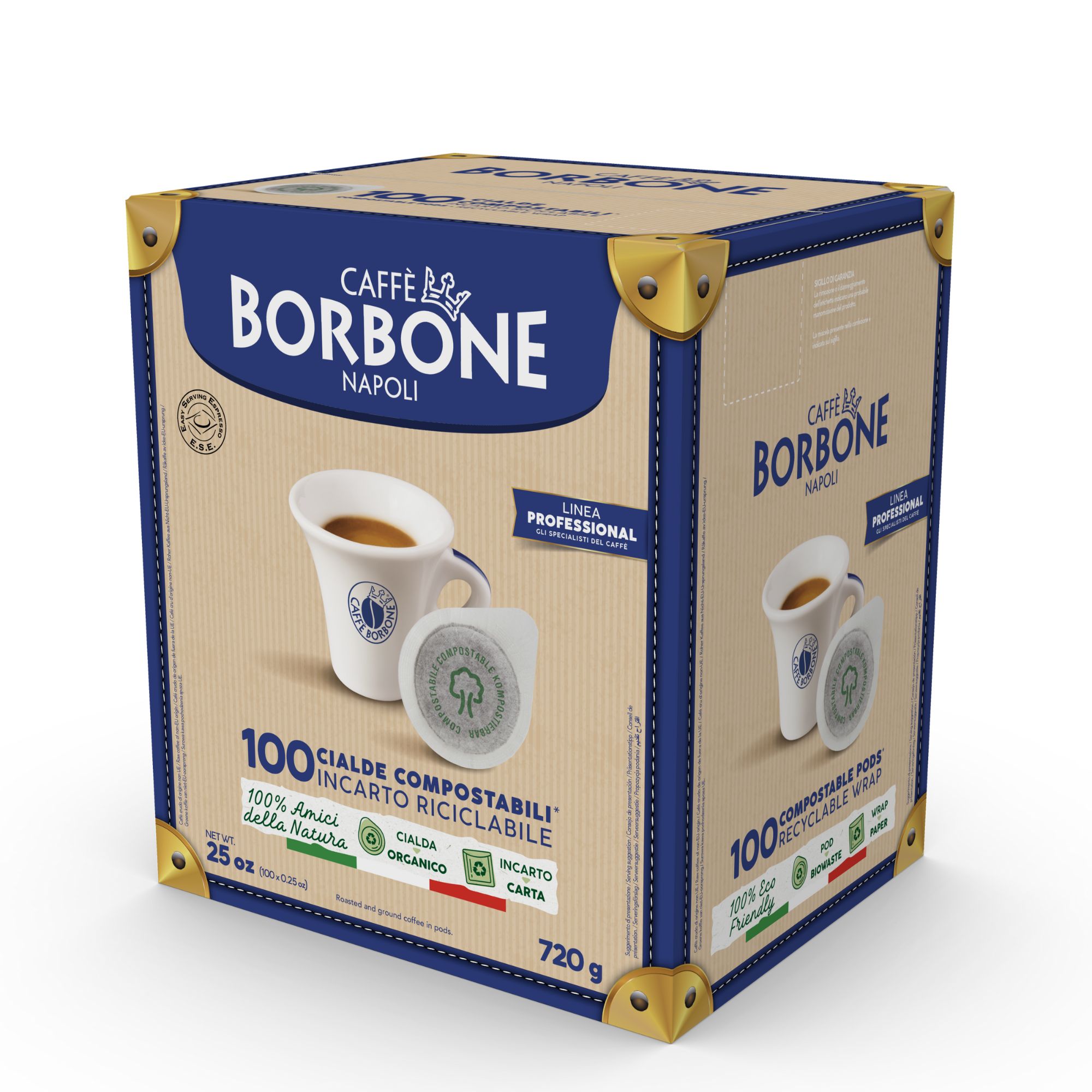 Caffè Borbone Kaffeepads Rossa 100 E.S.E. Pads Caffè Borbone Kaffeepads Rossa 100 E.S.E. Pads