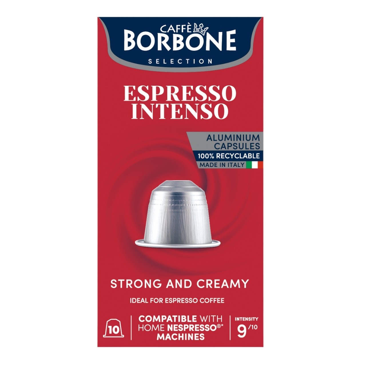 Caffè Borbone Espresso Intenso 10 Kapseln Nespresso® kompatibel