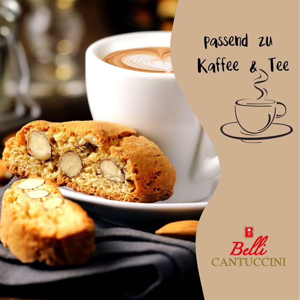 Belli Cantuccini alle Mandorle Toscani IGP 25% Mandeln 10x 250g
