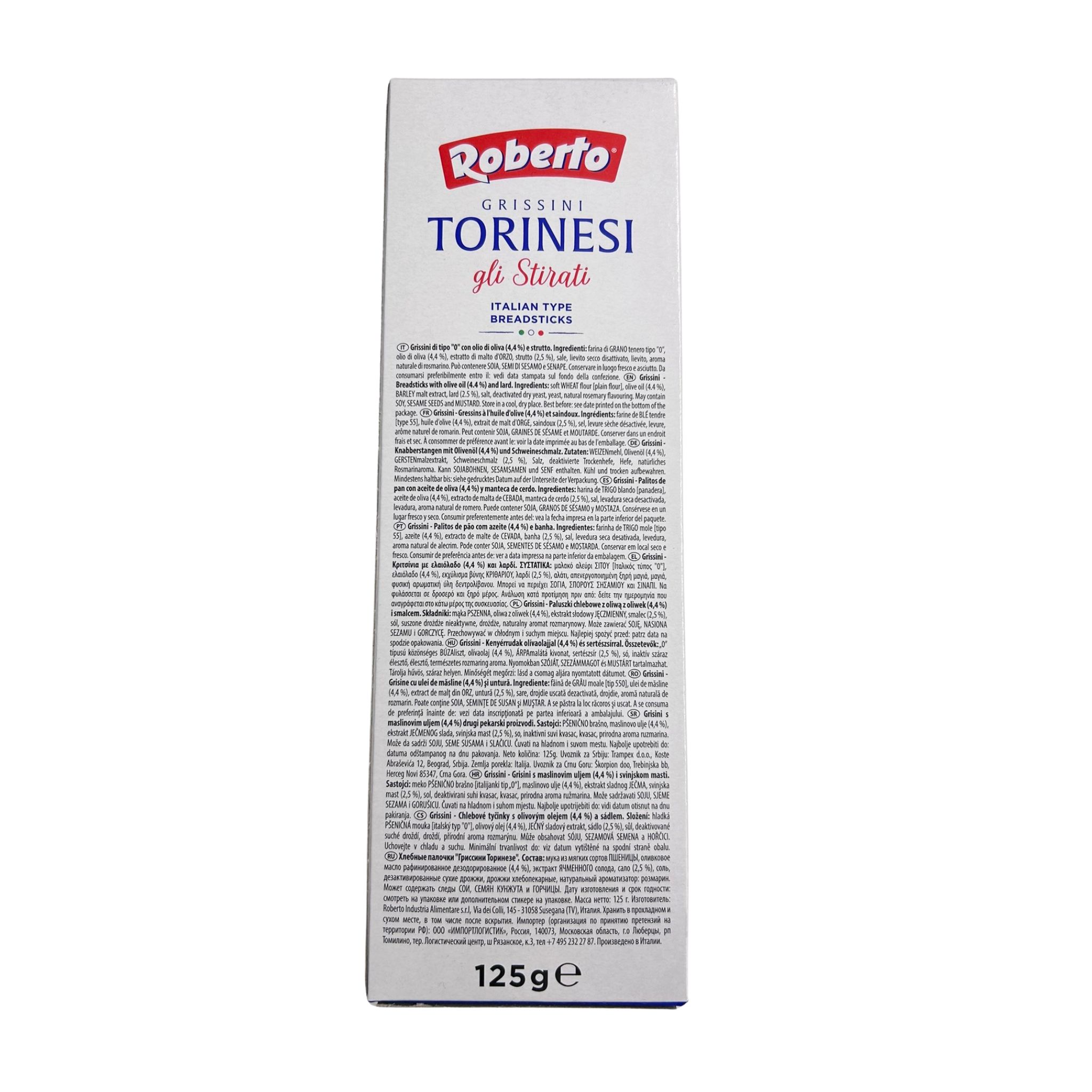 Roberto Grissini Torinesi 125g Roberto Grissini Torinesi 125g
