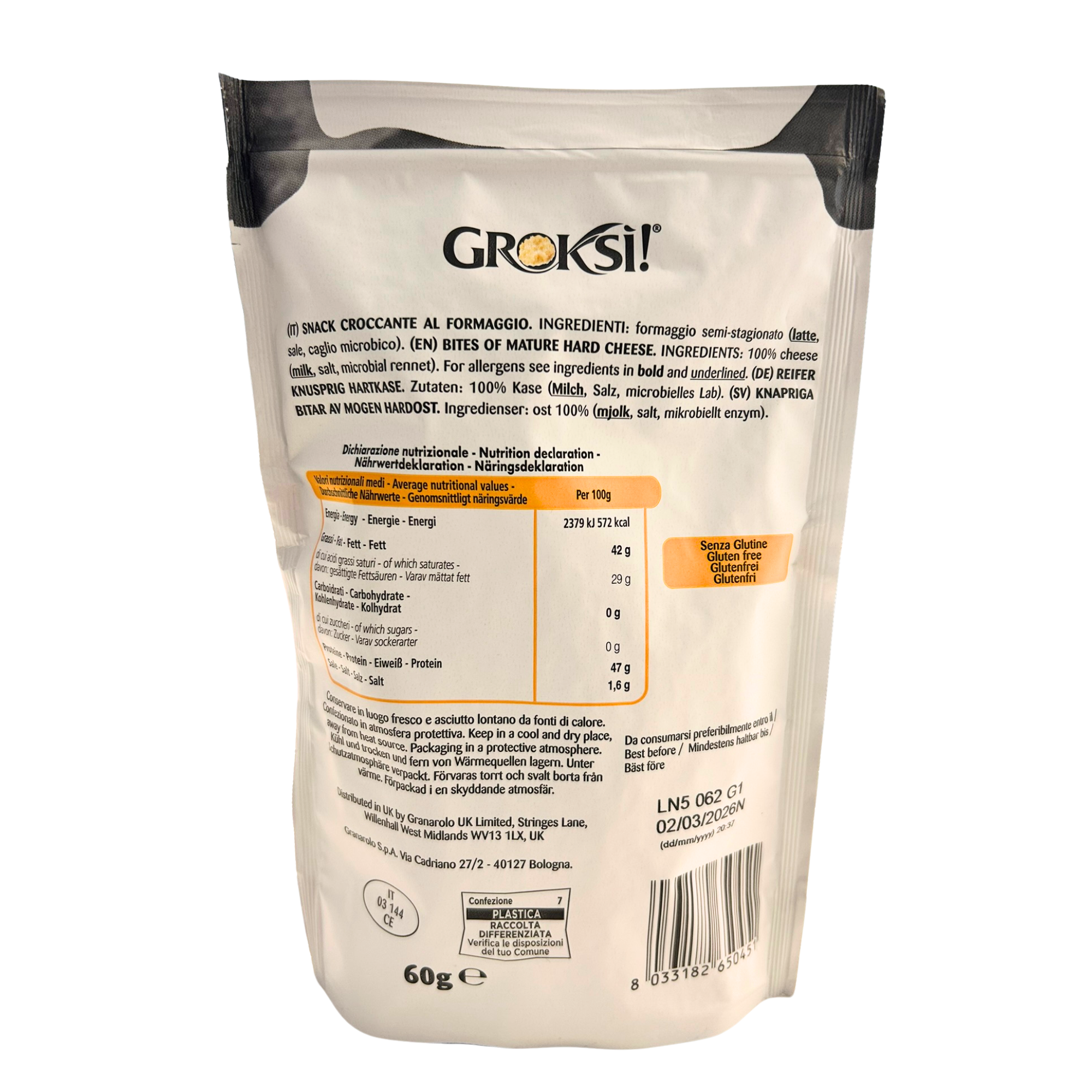 GROKSi! Classico 60g GROKSi! Classico 12x 60g