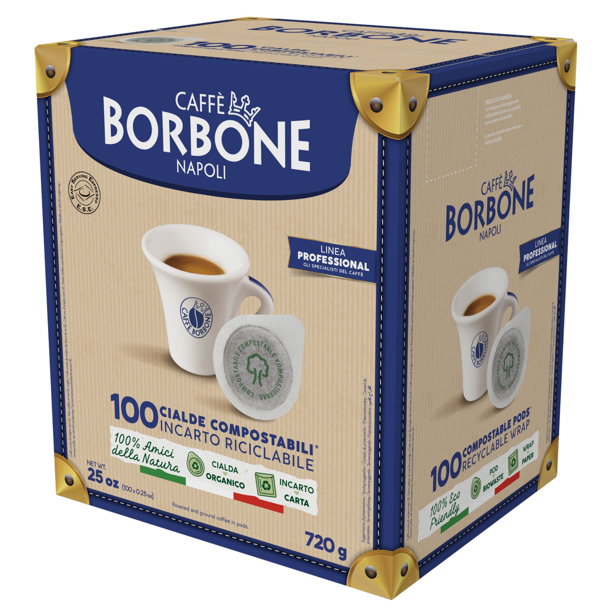 Caffè Borbone Kaffeepads Oro 100 E.S.E. Pads Caffè Borbone Kaffeepads Oro 100 E.S.E. Pads