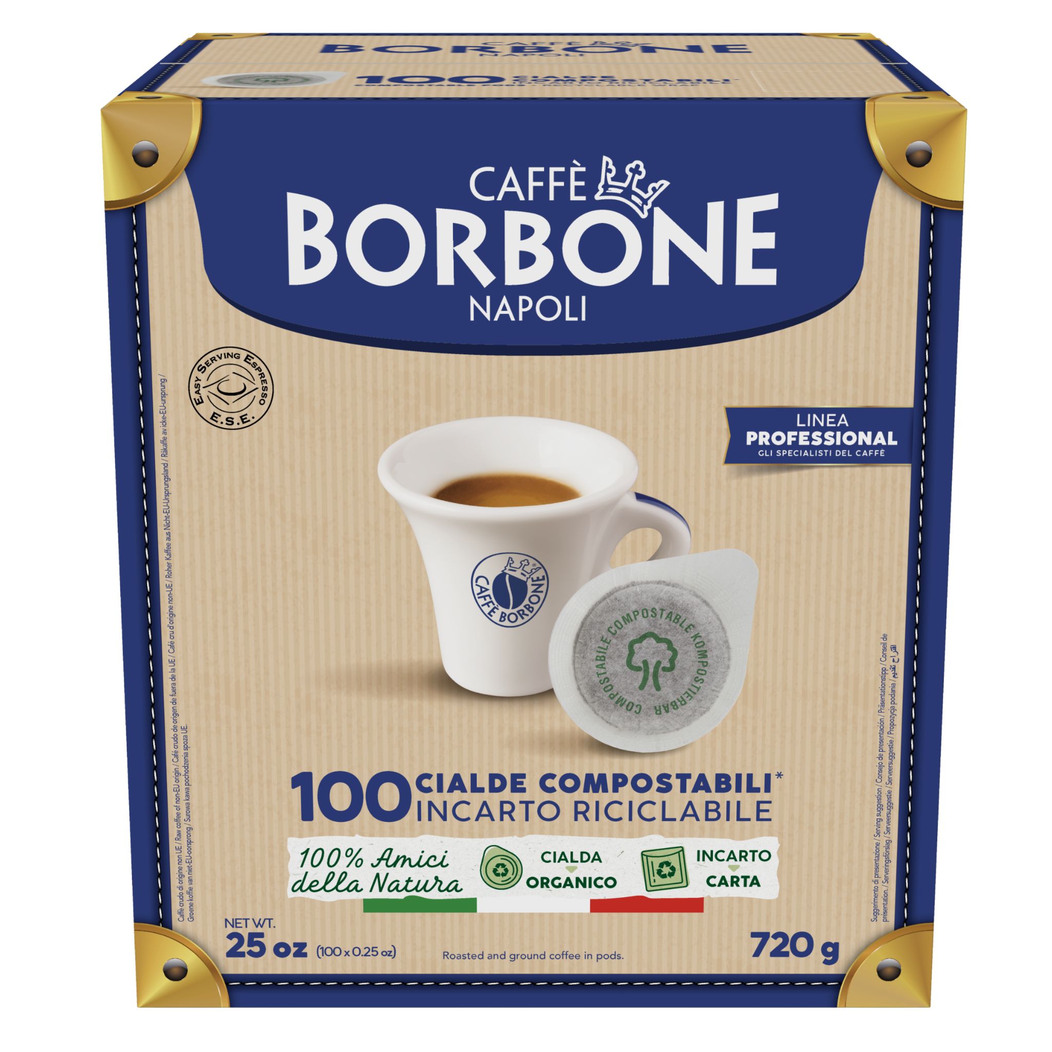 Caffè Borbone Kaffeepads Oro 100 E.S.E. Pads Caffè Borbone Kaffeepads Oro 100 E.S.E. Pads