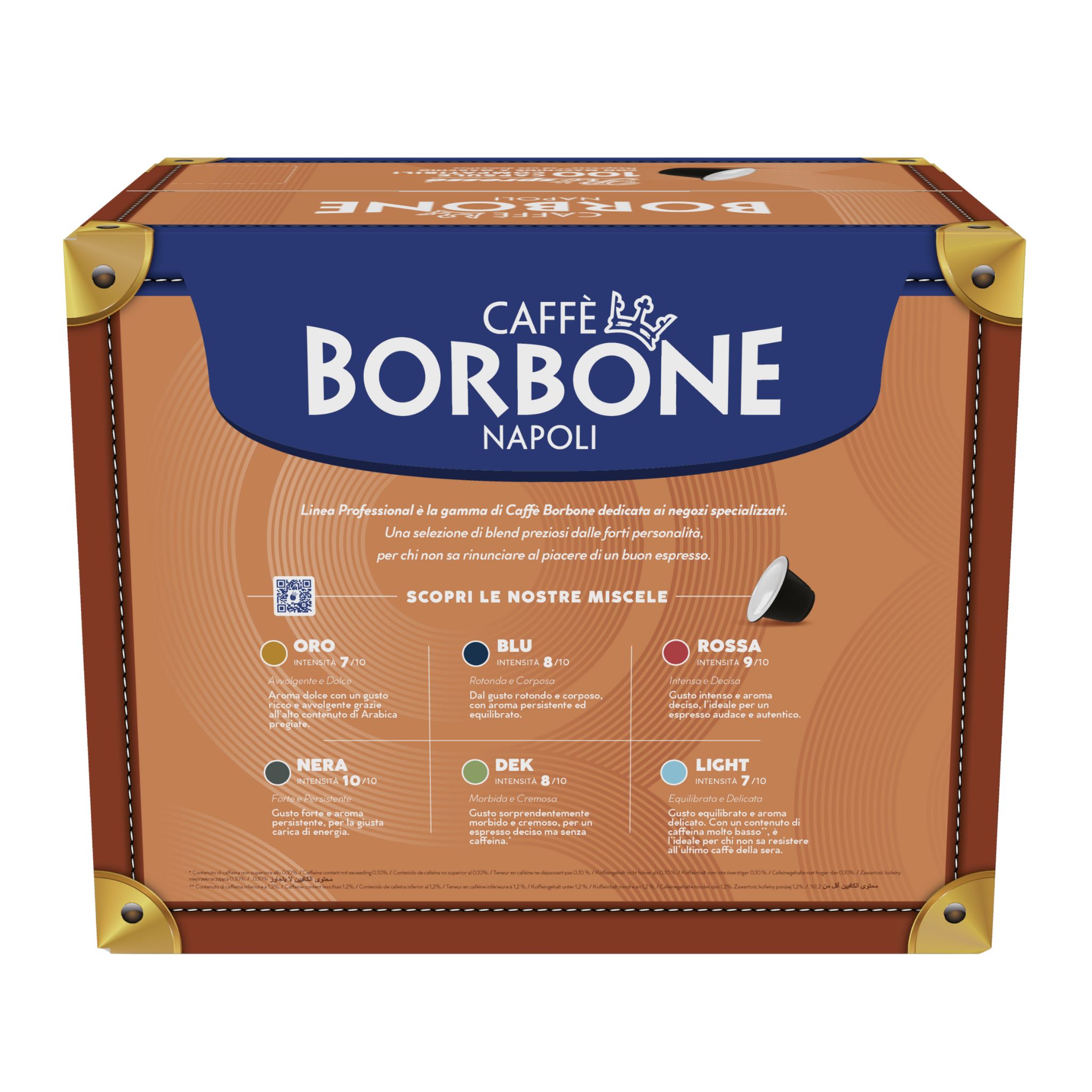 Caffé Borbone Dekoffiniert 100 Kapseln Nespresso® kompatibel
