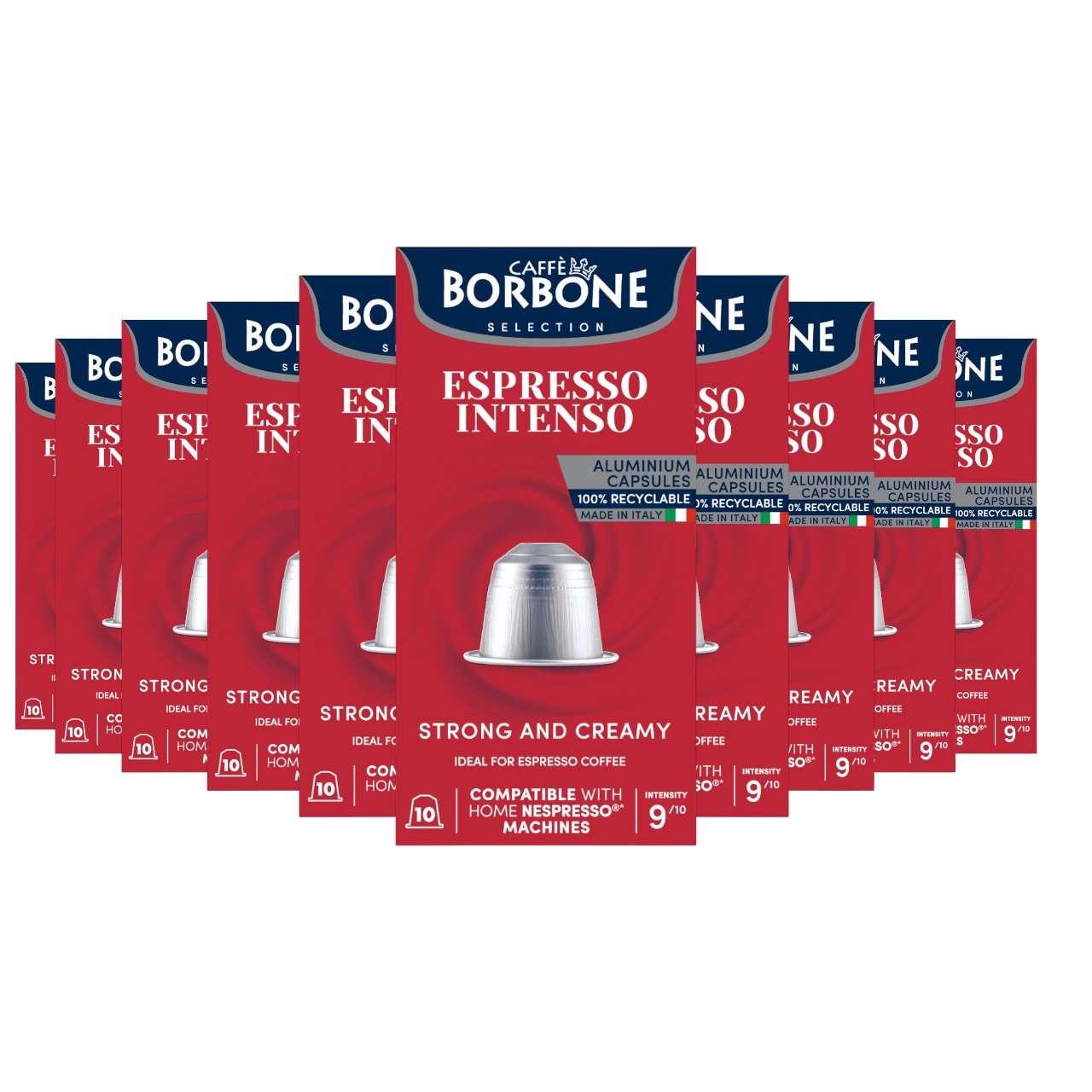 Caffè Borbone Espresso Intenso 100 Kapseln Nespresso® kompatibel Caffè Borbone Espresso Intenso 100 Kapseln Nespresso® kompatibel