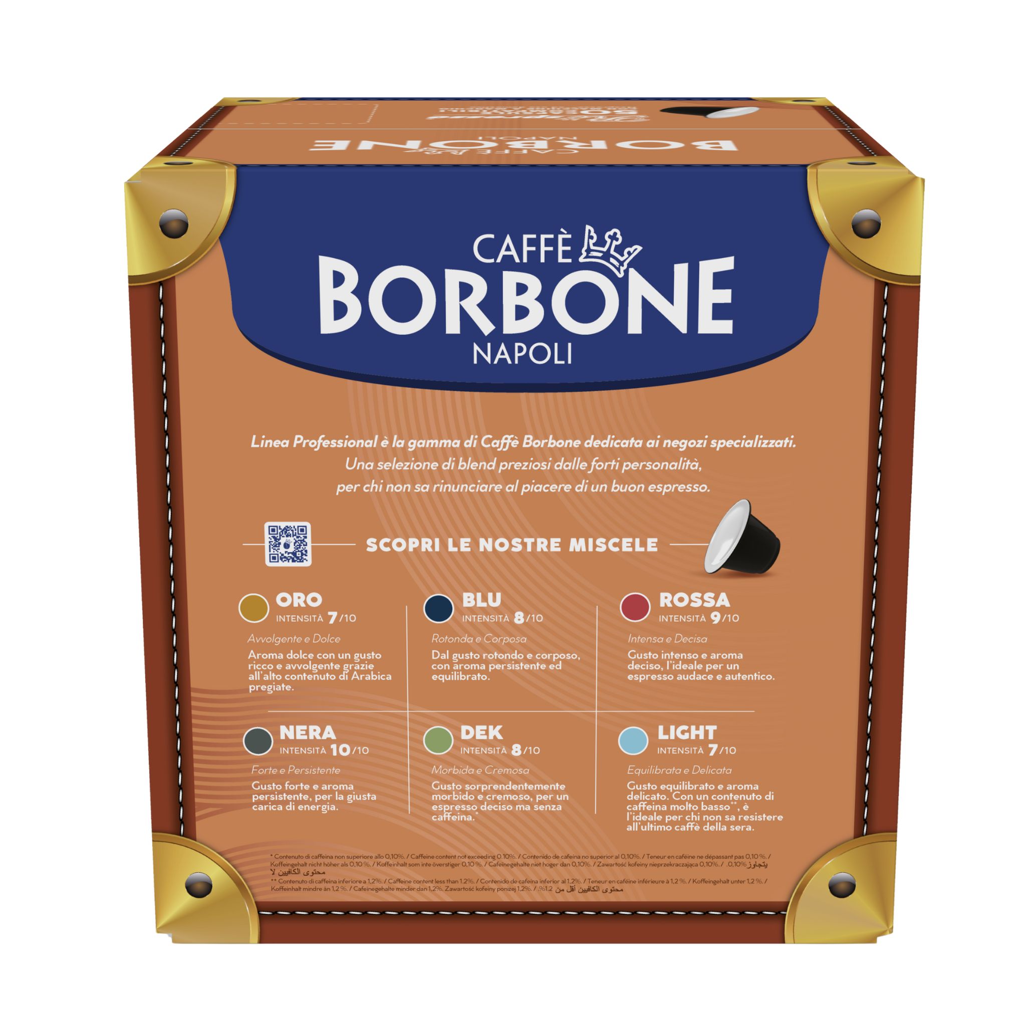 Caffè Borbone 4x 50er SET Respresso Kapseln (4x250g)