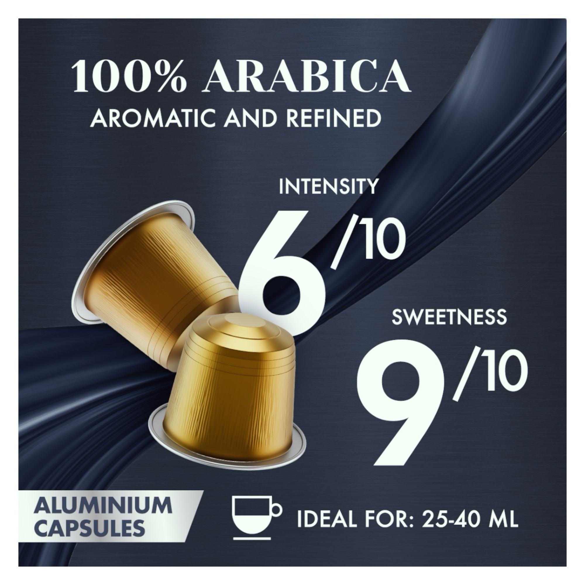 Caffè Borbone 100% Arabica 10 Kapseln Nespresso® kompatibel