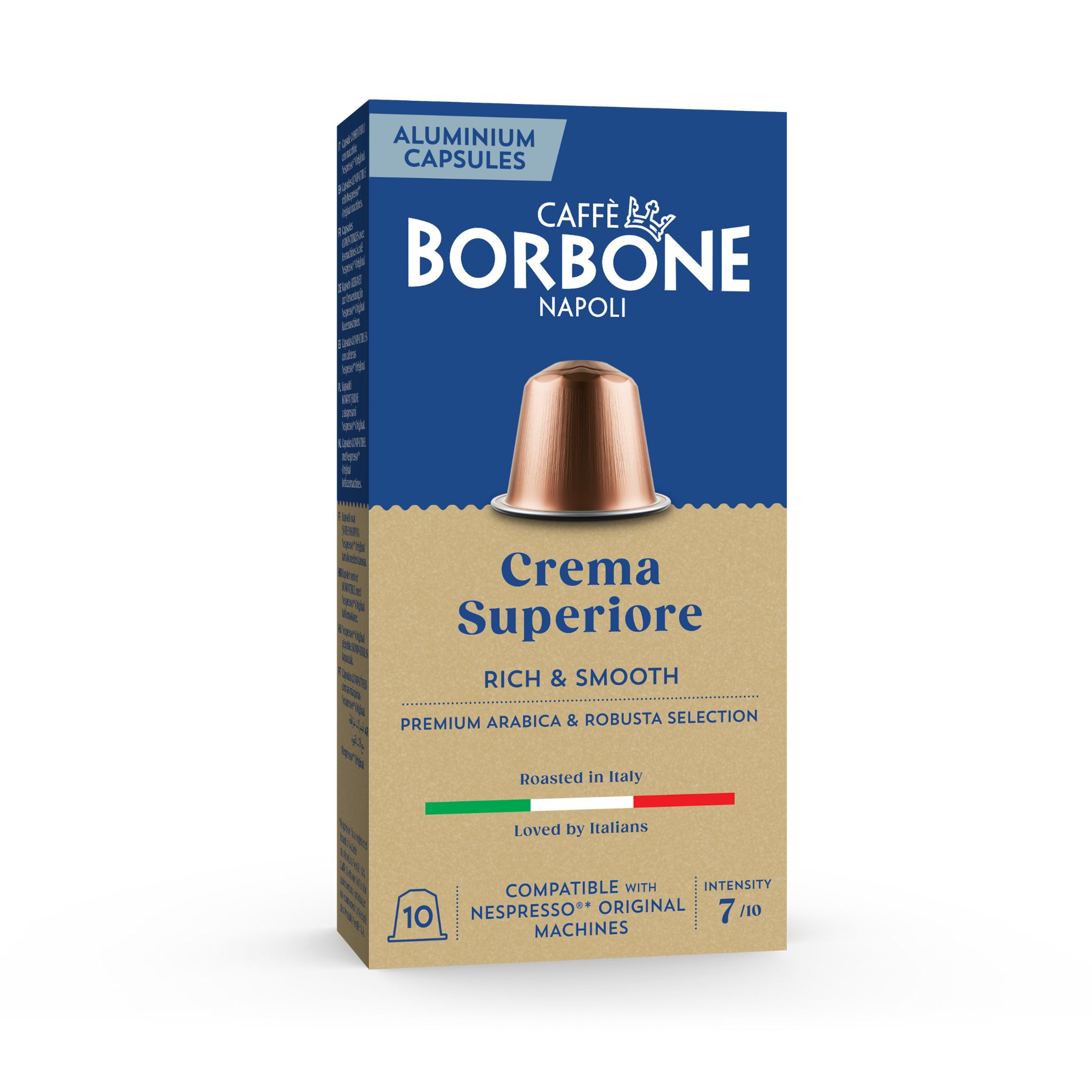 Caffè Borbone Crema Superiore 10 Kapseln Nespresso® kompatibel