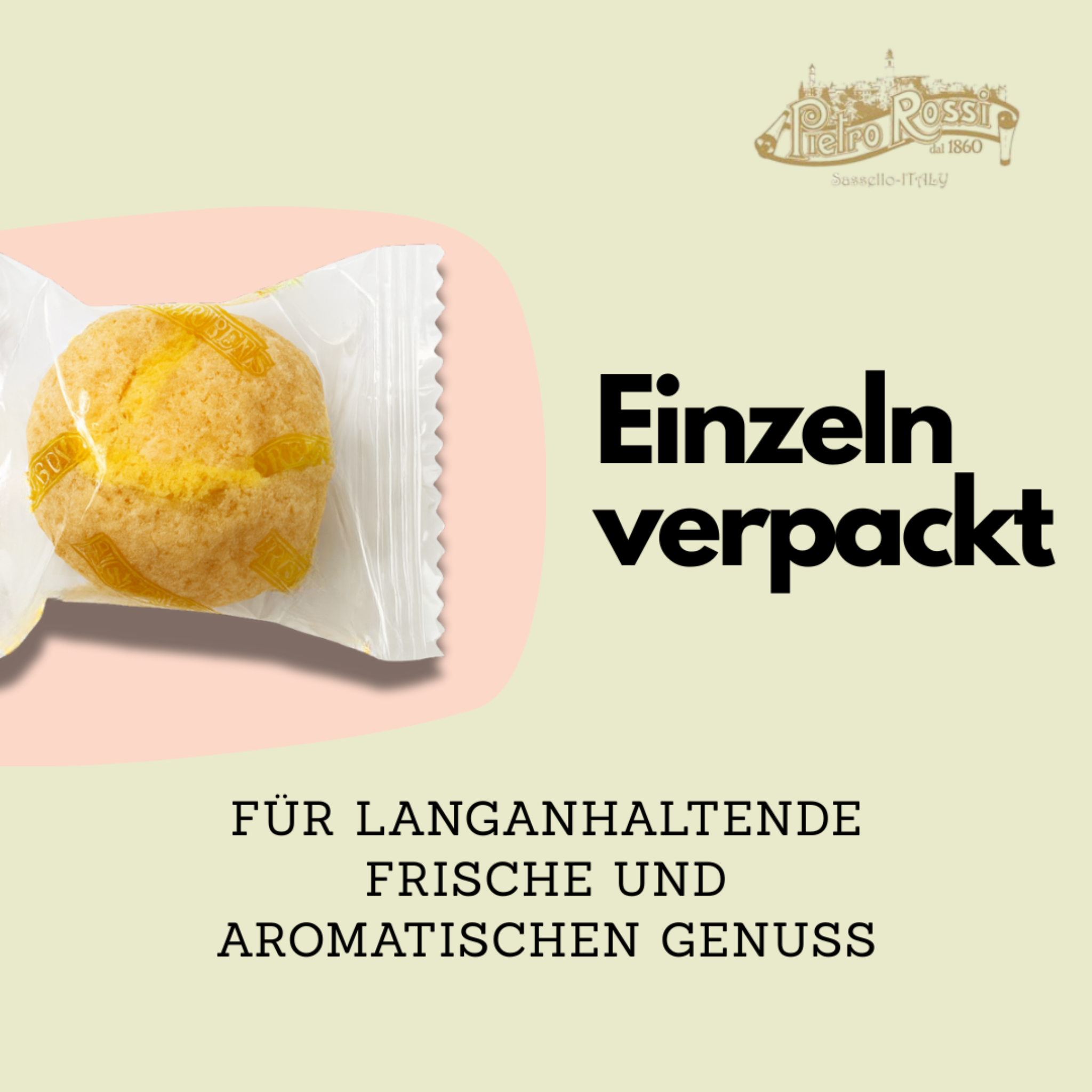 Pietro Rossi Weiche Amaretti morbidi 750g