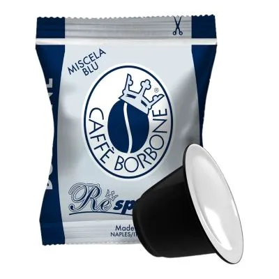 Caffè Borbone Respresso Kapseln Blau 100x5g