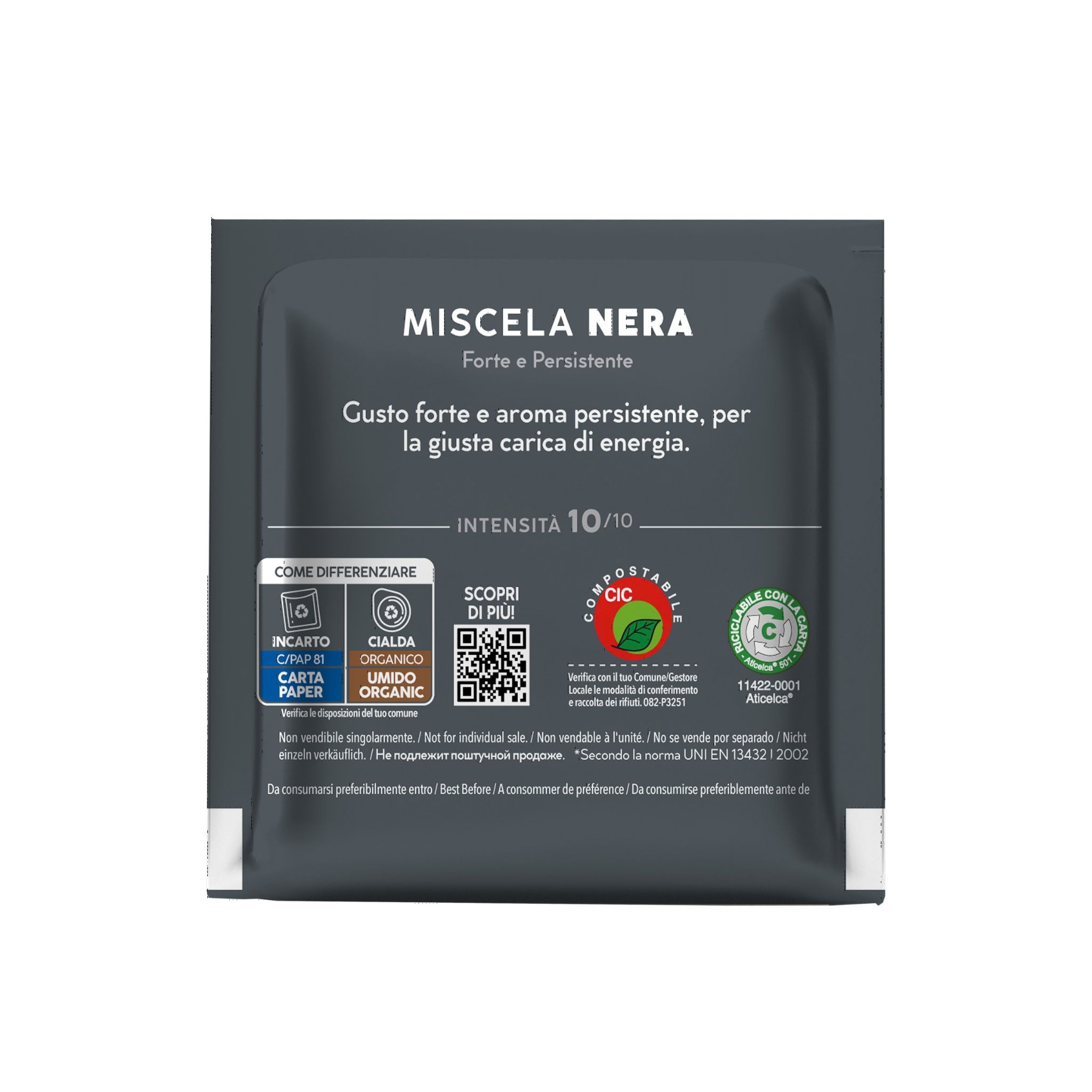 Caffè Borbone 4x50 kompostierbare Kaffee Pads