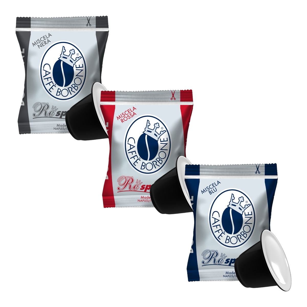 Caffè Borbone Set 300 Kapseln Nespresso® kompatibel Caffè Borbone Set 300 Kapseln Nespresso® kompatibel