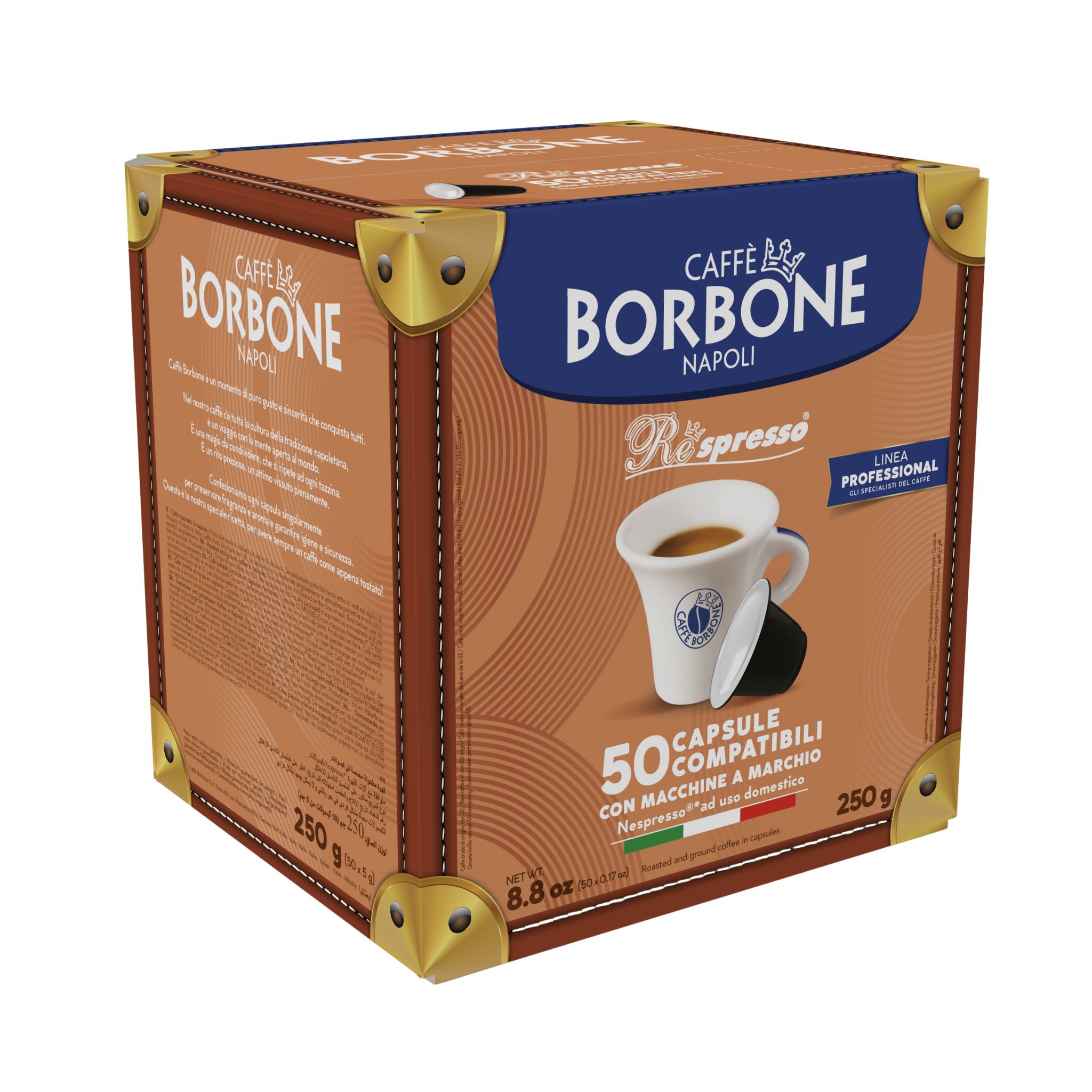 Caffè Borbone 5x 50er SET Respresso Kapseln (5x250g)