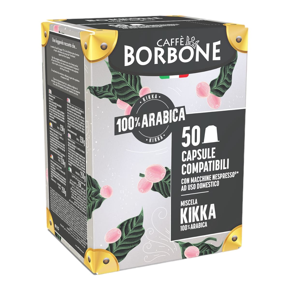 Caffè Borbone Kikka 50 Kapseln Nespresso® kompatibel Caffè Borbone Kikka 50 Kapseln Nespresso® kompatibel