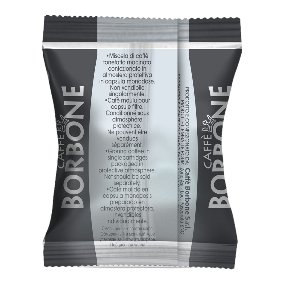 Caffé Borbone Respresso Kapseln Nera Schwarz 1500g (300x5g)