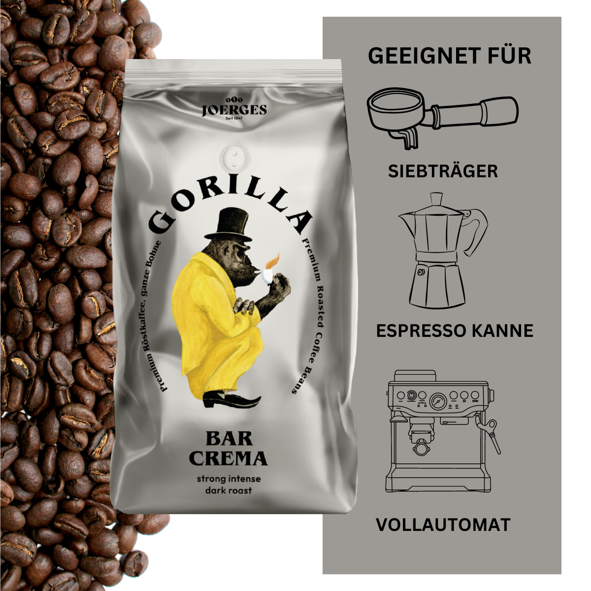 Joerges Gorilla Bar Crema 1kg