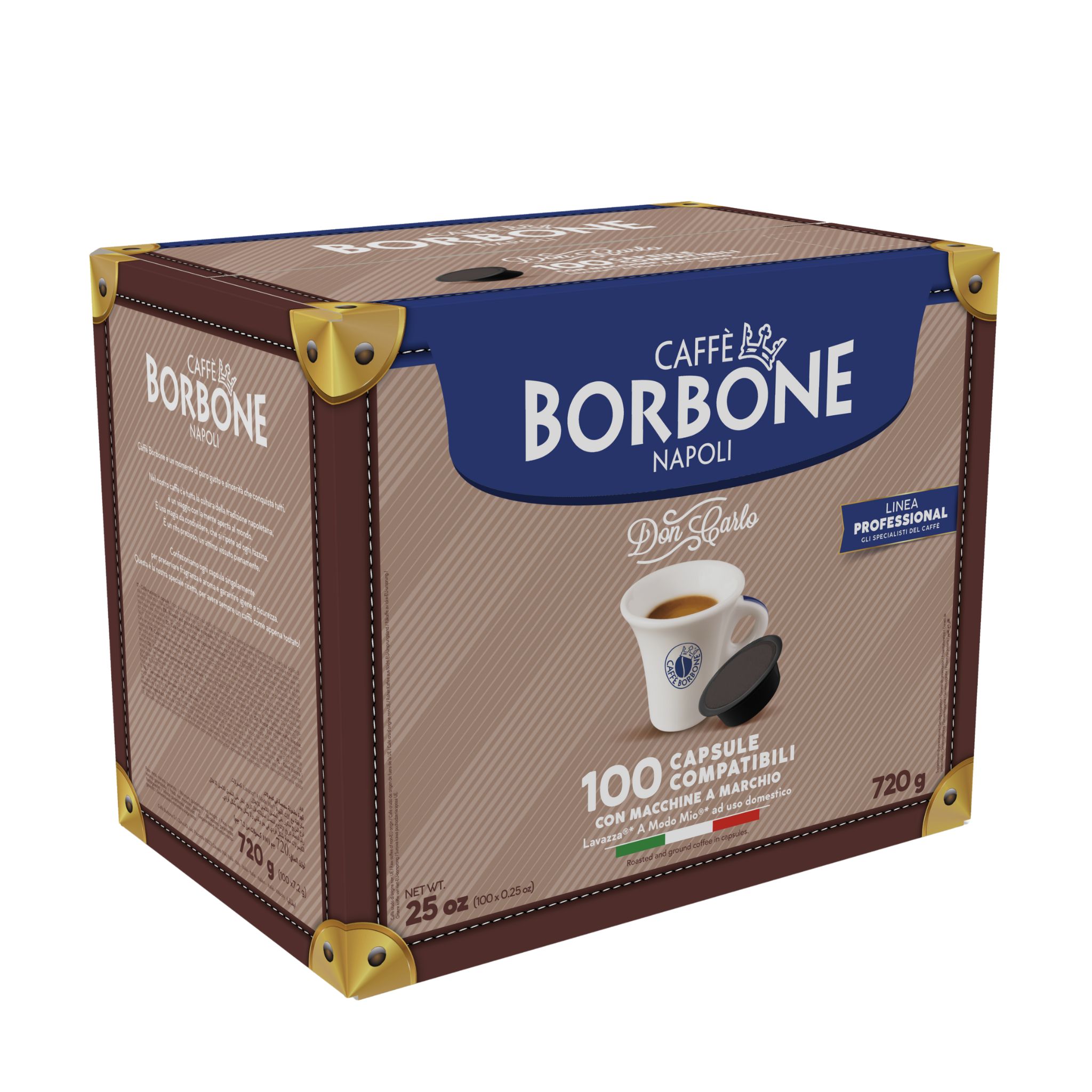 Caffé Borbone Don Carlo Miscela Dekoffiniert 100x Kapseln