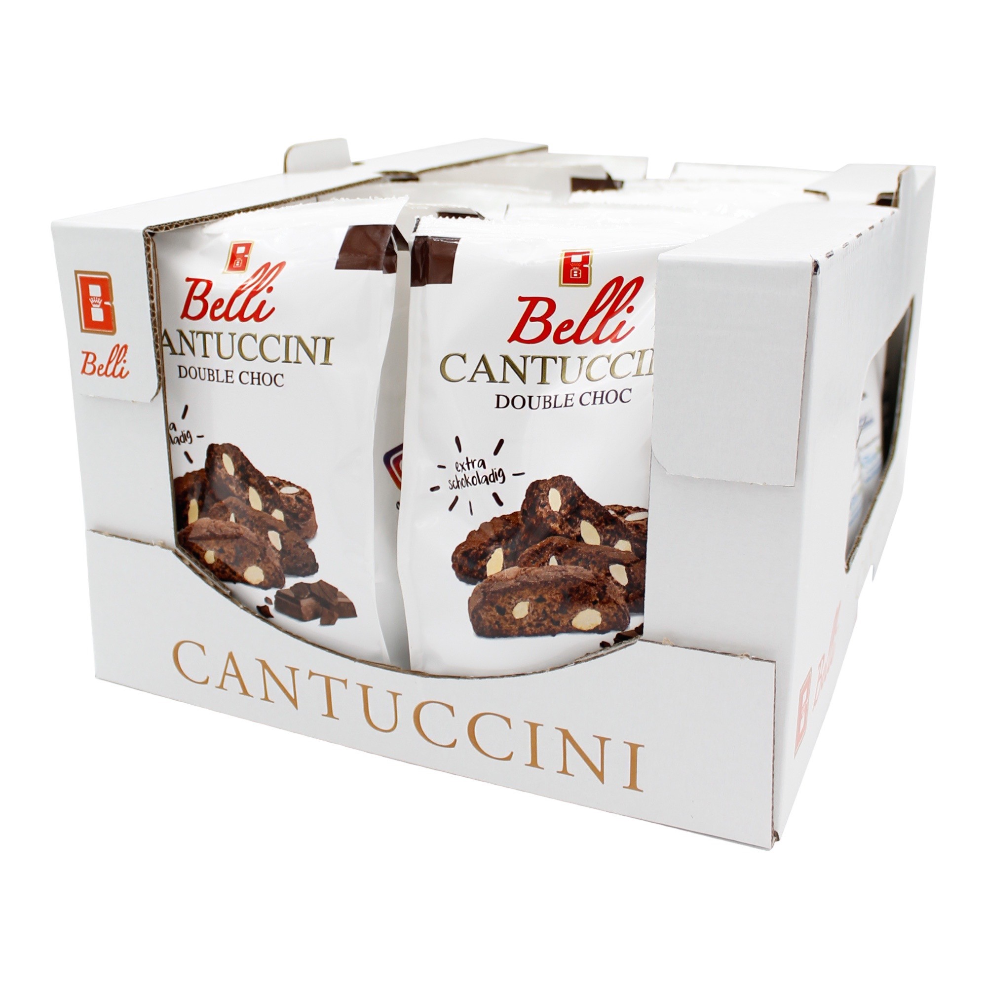 Belli Cantuccini DOUBLE CHOC 10x250g 