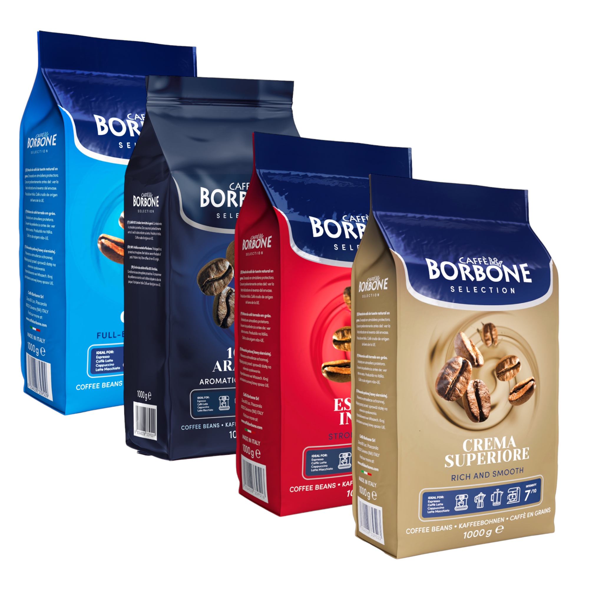 Caffè Borbone Selection Kaffee Probierpaket 4kg