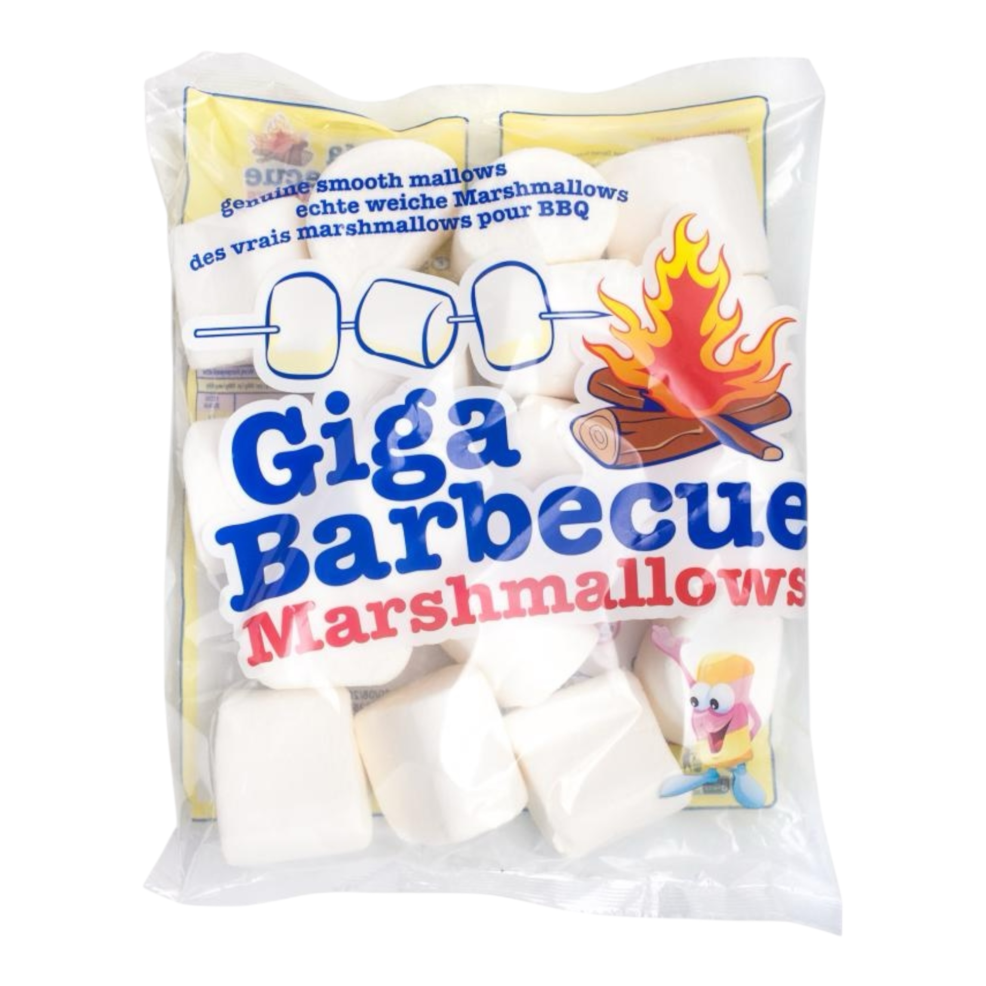 Mr. Mallo Giga Barbecue Marshmallows 400g Mr. Mallo Giga Barbecue Marshmallows 400g