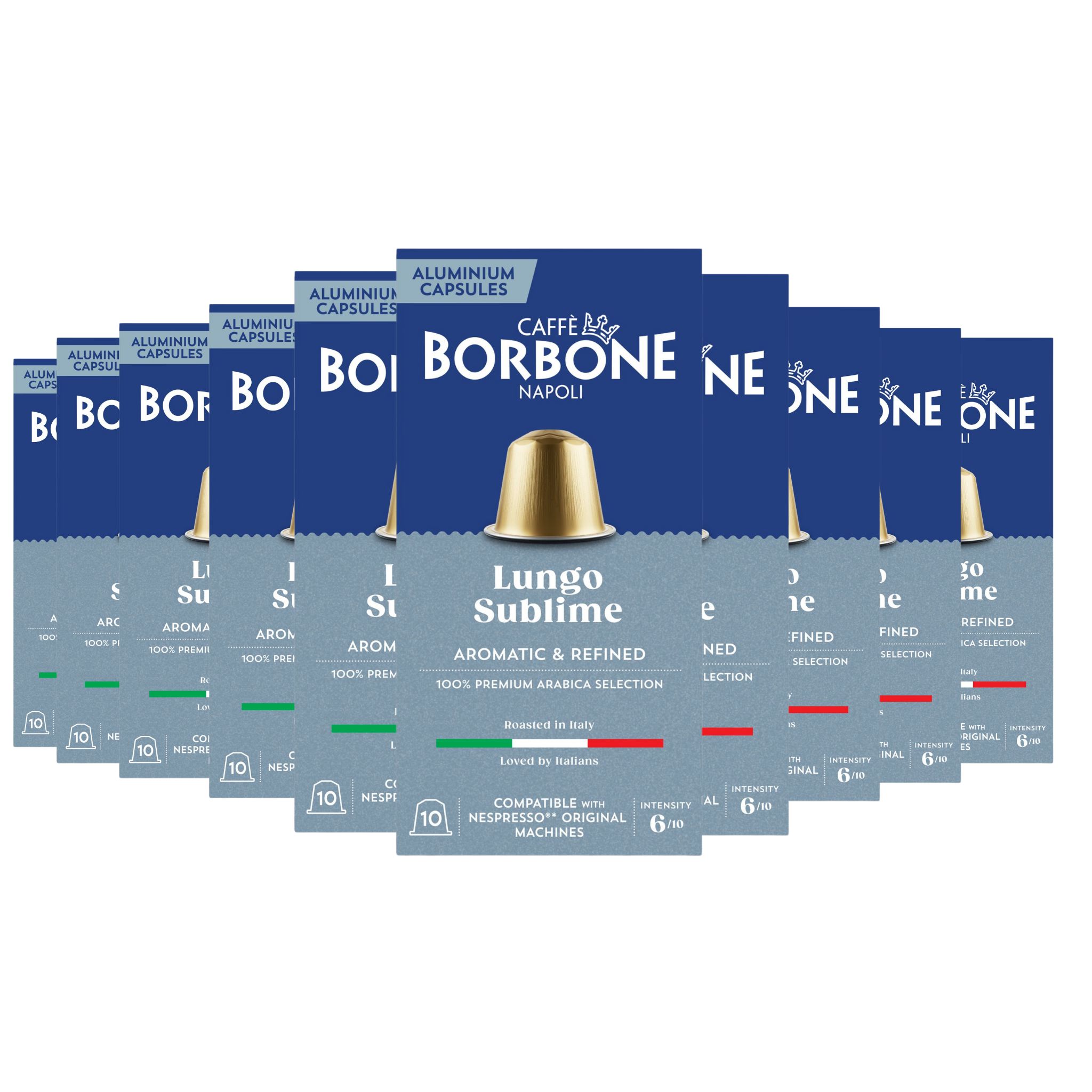 Caffè Borbone 100% Arabica 100 Kapseln Nespresso® kompatibel