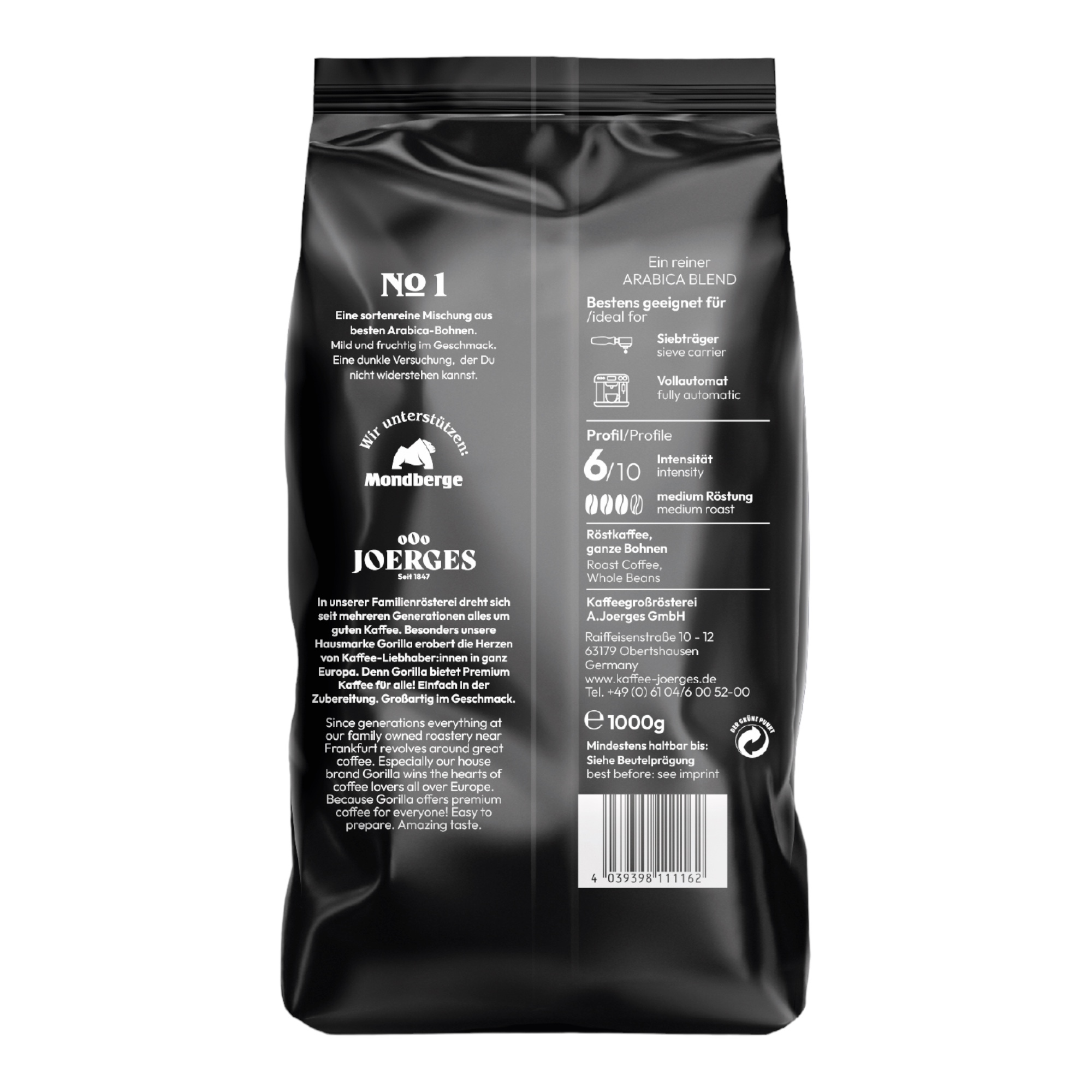 Joerges Gorilla Crema No. 1 1kg