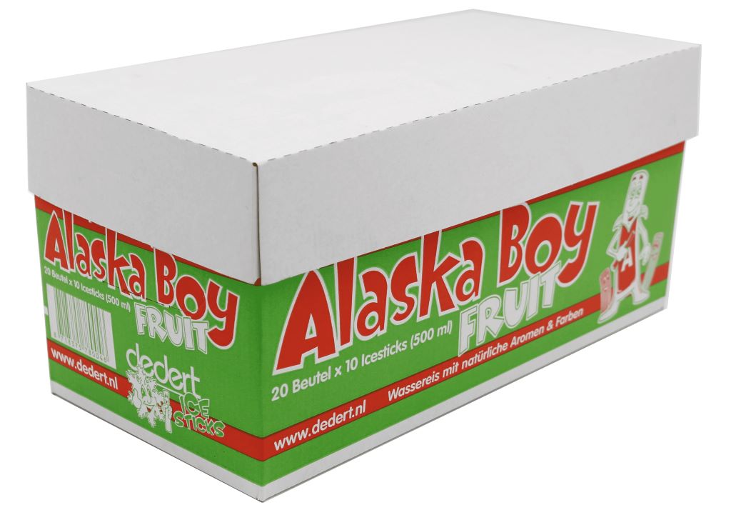 Dedert Alaska Boy Icesticks Fruit 20x 500ml - Vorratspackung
