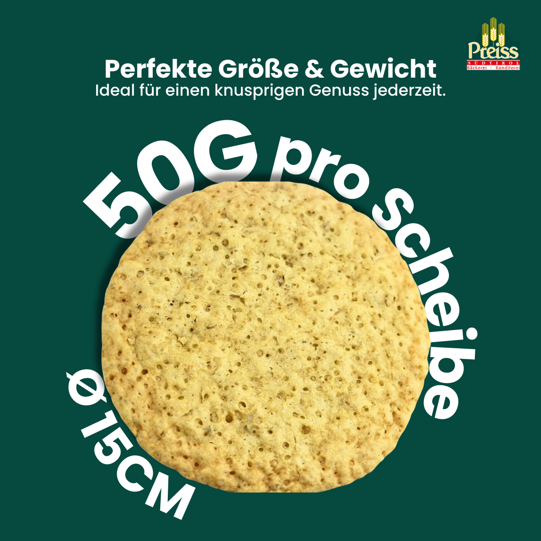 Preiss Original Südtiroler Schüttelbrot 200g Preiss Original Südtiroler Schüttelbrot 14x200g