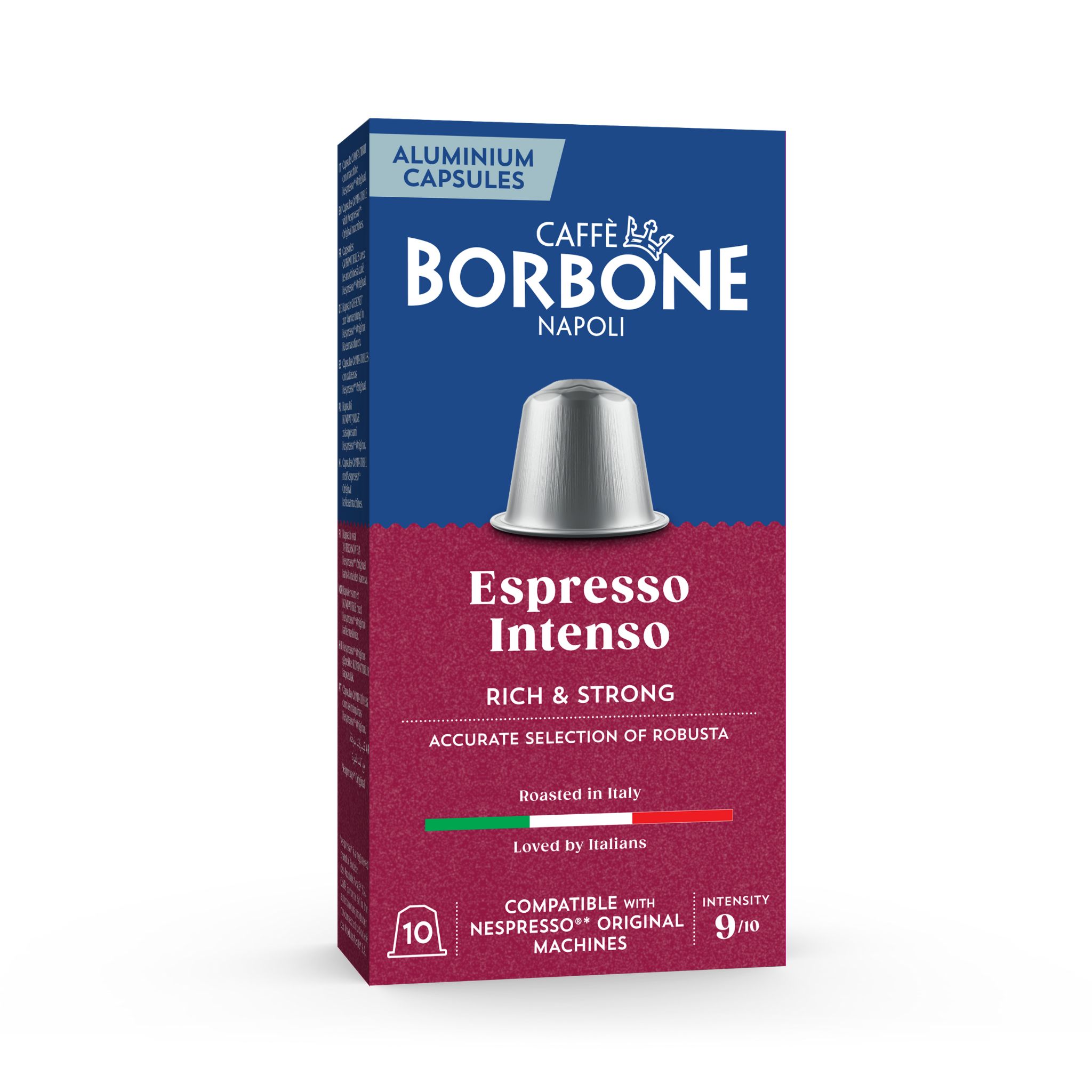 Caffè Borbone Espresso Intenso 10 Kapseln Nespresso® kompatibel