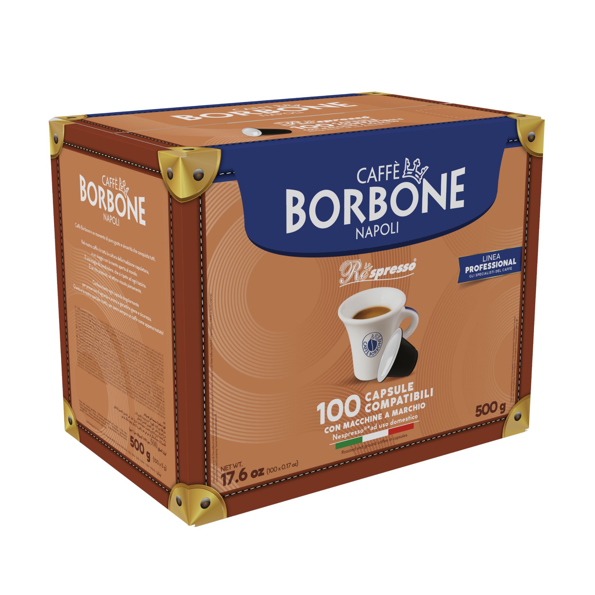 Caffé Borbone Dekoffiniert 100 Kapseln Nespresso® kompatibel